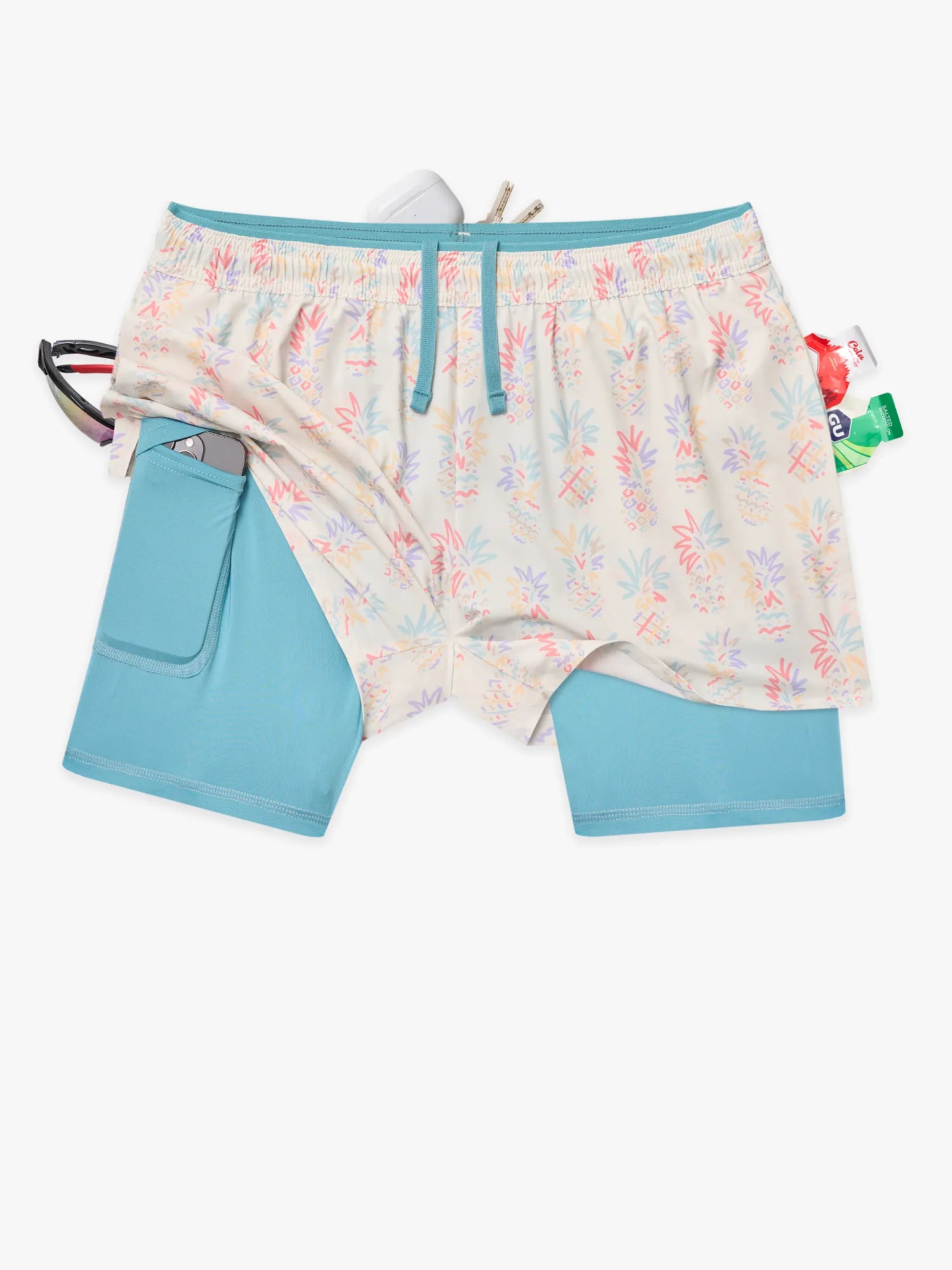 The Pastel Pineapples 4" (Ultimate Training Short)