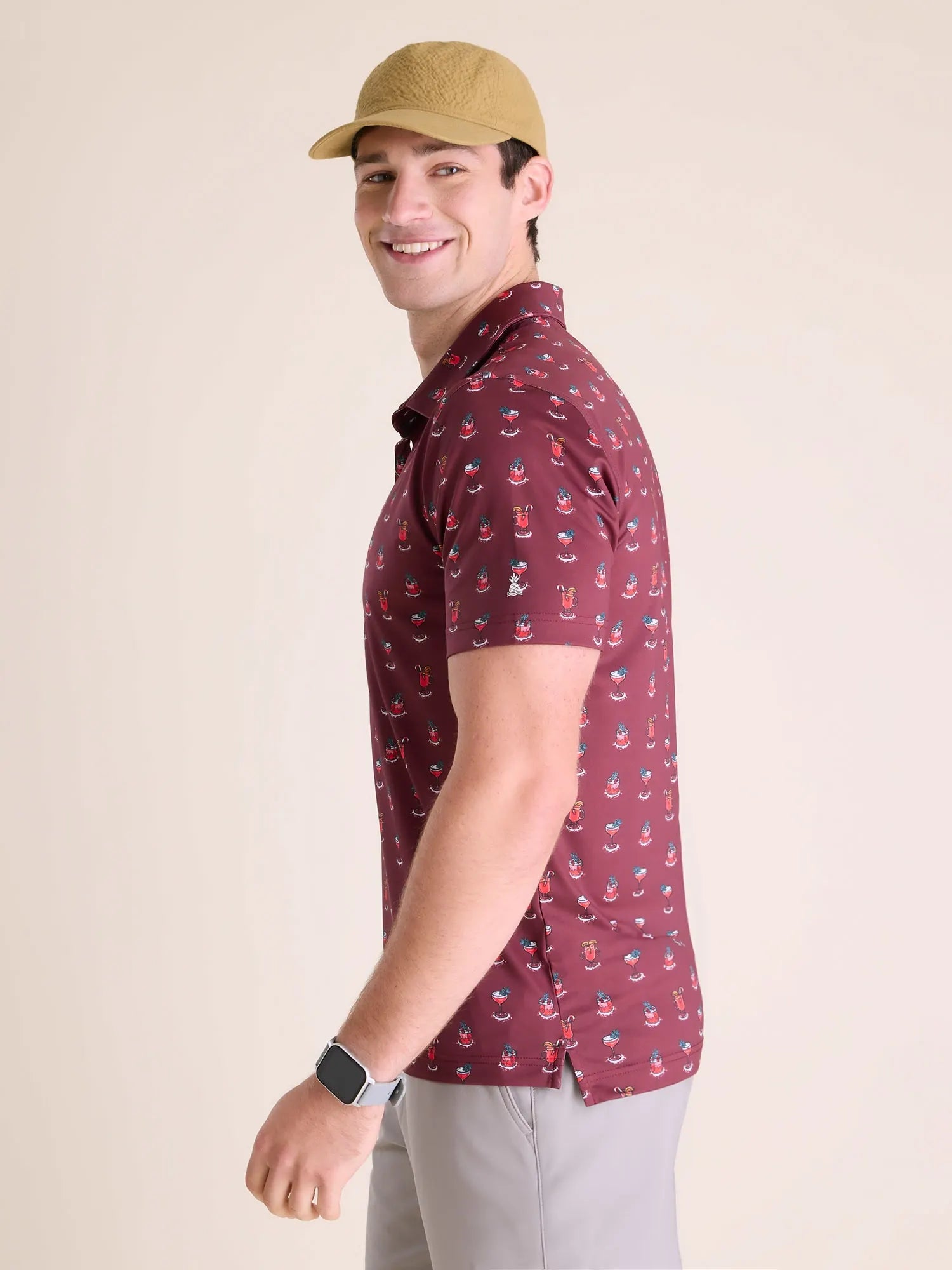 3135-the-that-s-the-spirit-red-performance-polo-2.jpg The That's The Spirit- Red (Performance Polo)