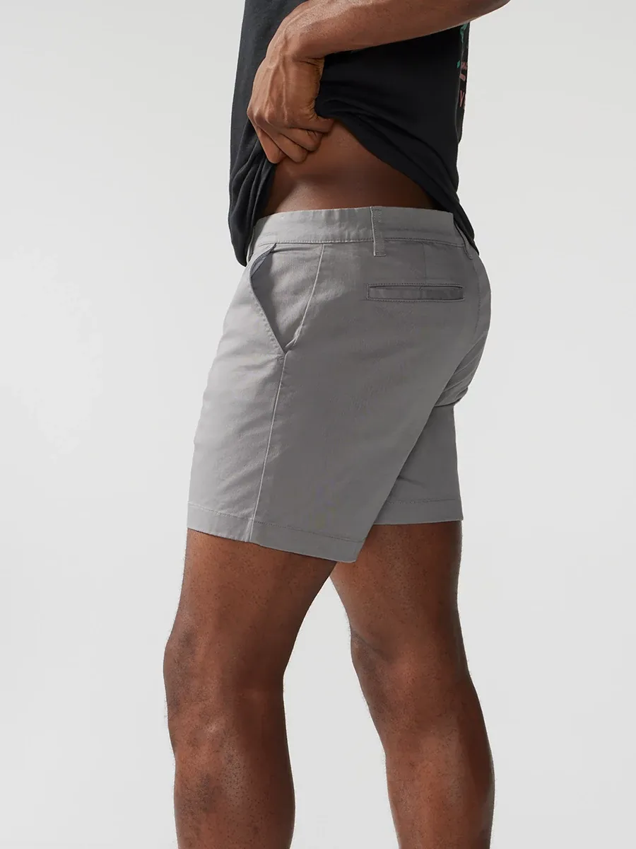 The Silver Linings 5.5" Flat Front (Chino)