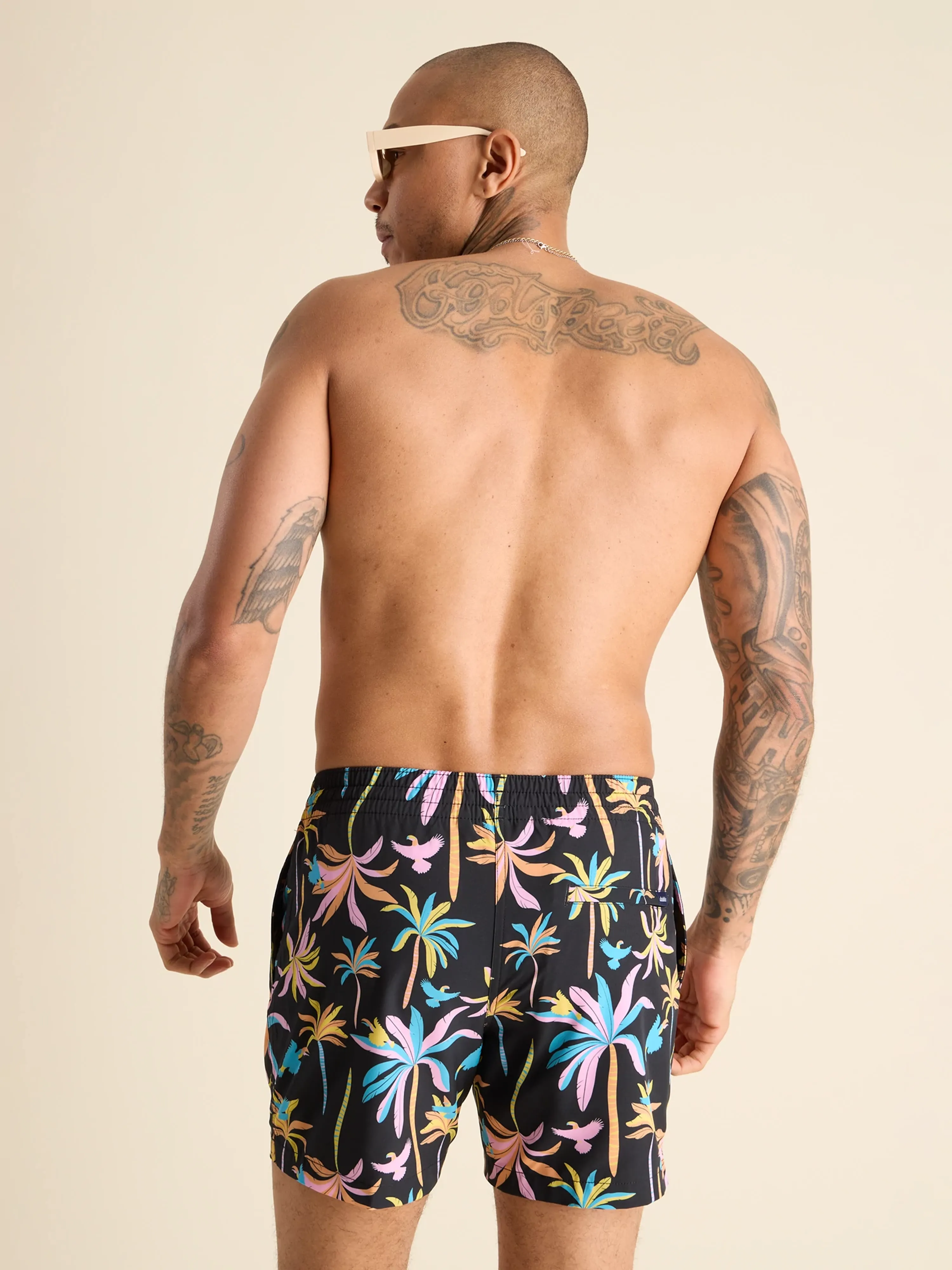 The Black Light Nights 5.5" (Classic Swim Trunk)