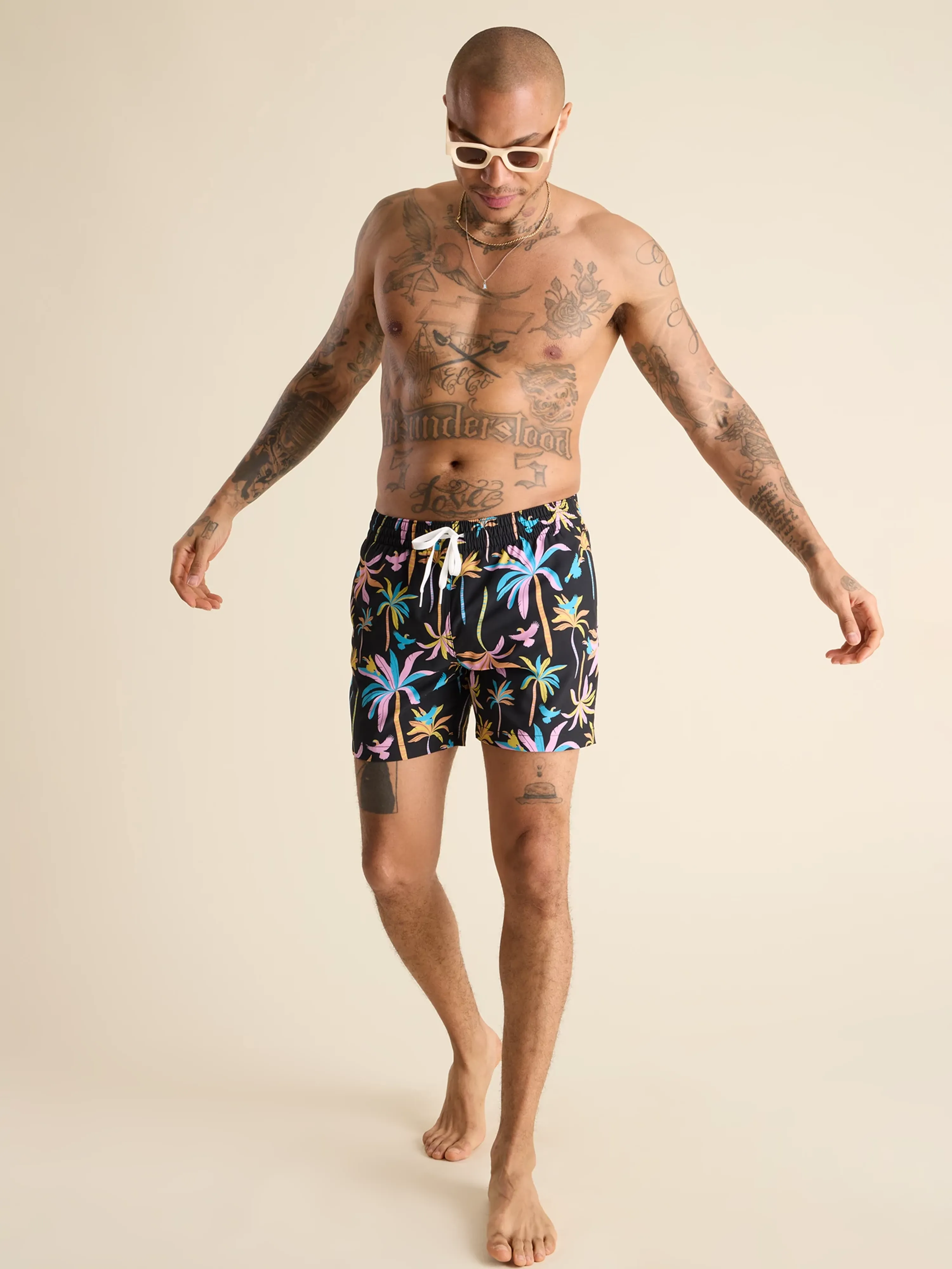 The Black Light Nights 5.5" (Classic Swim Trunk)
