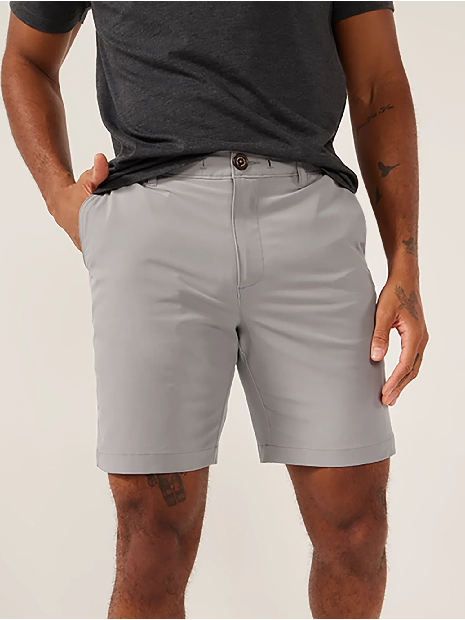 The World's Grayest 8" (Lined Everywear Performance Short)
