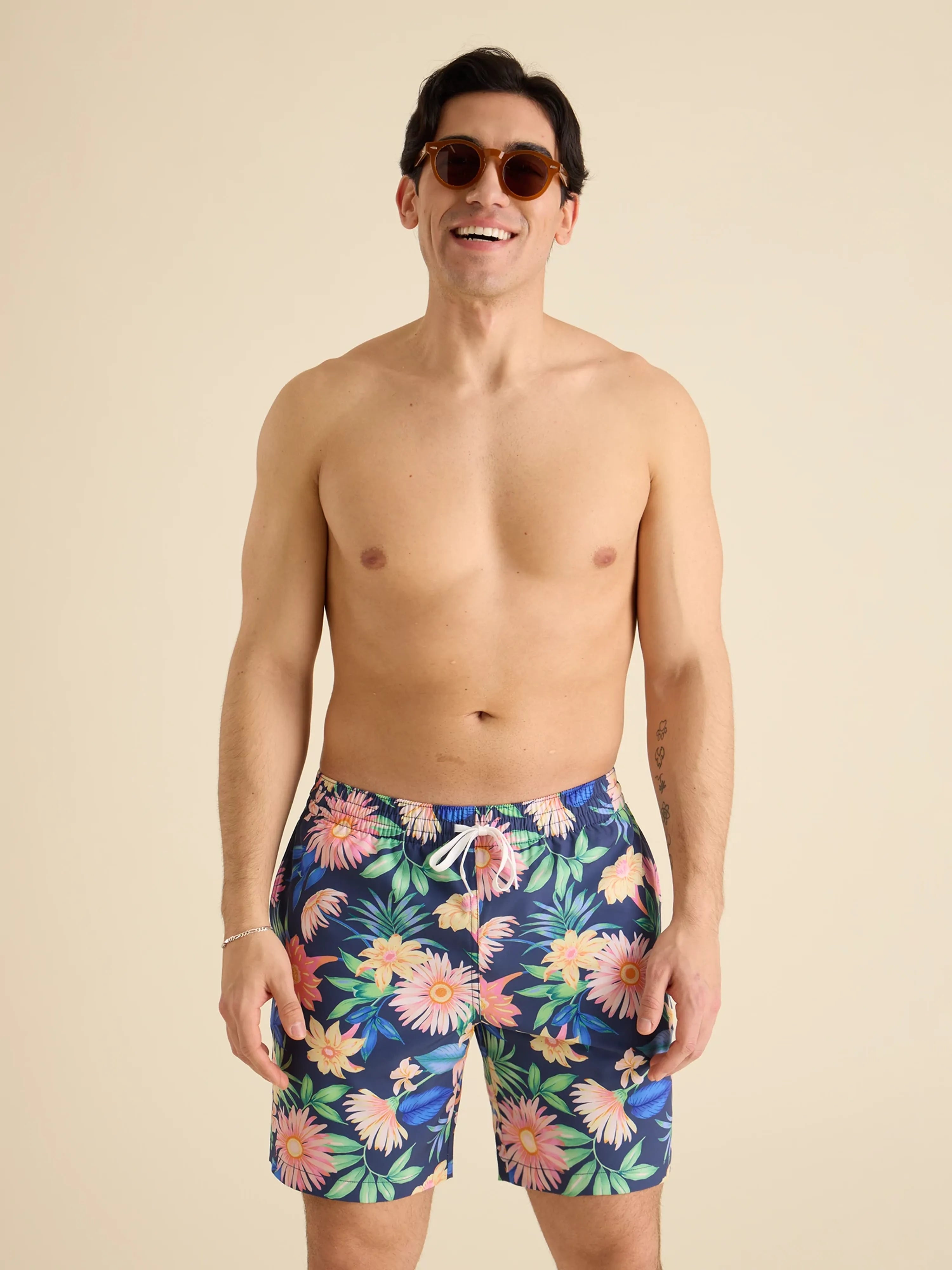 The Big Bloomers 7" (Classic Lined Swim Trunk)