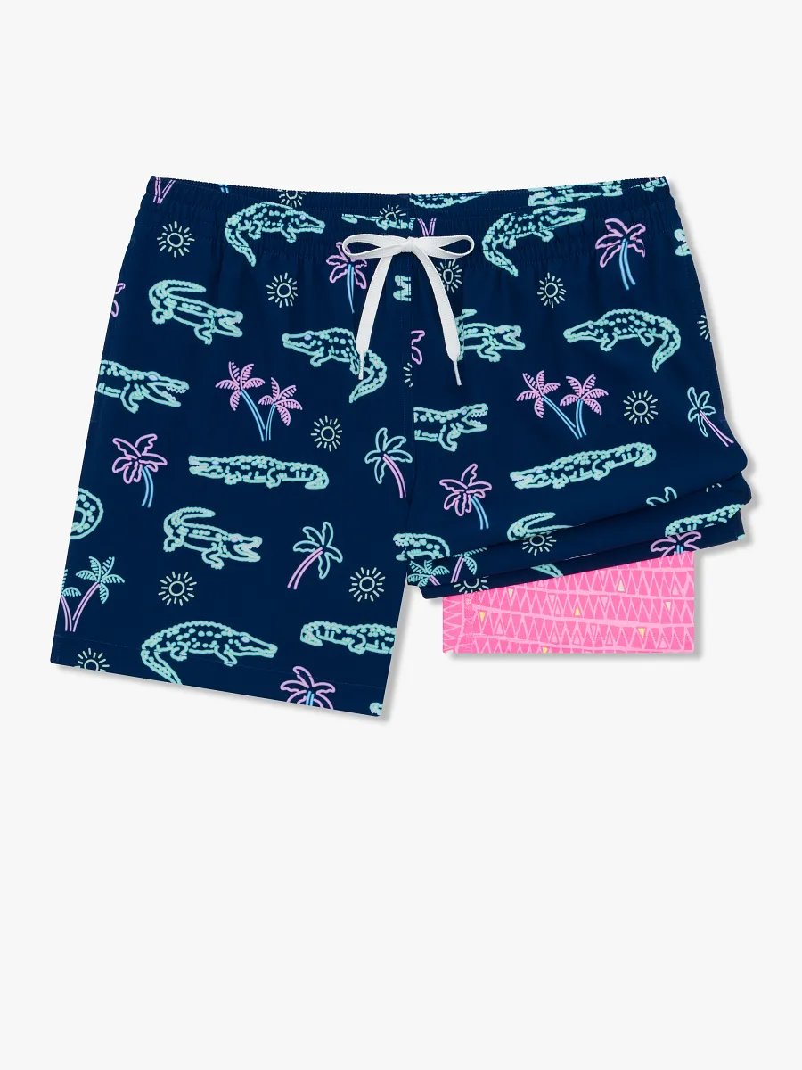 The Neon Glades 5.5" (Classic Lined Swim Trunk)