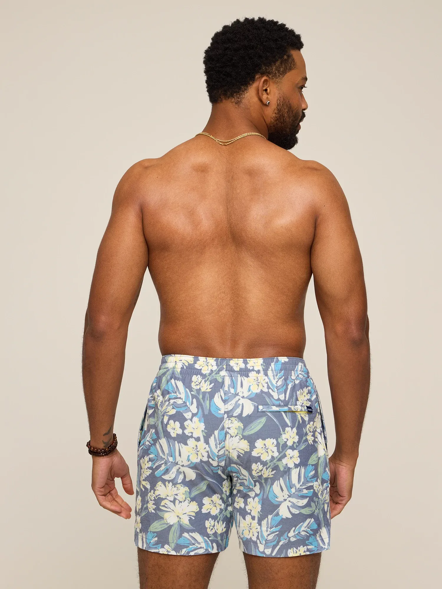 The Starry Night Stems 5.5" (Classic Lined Swim Trunk)