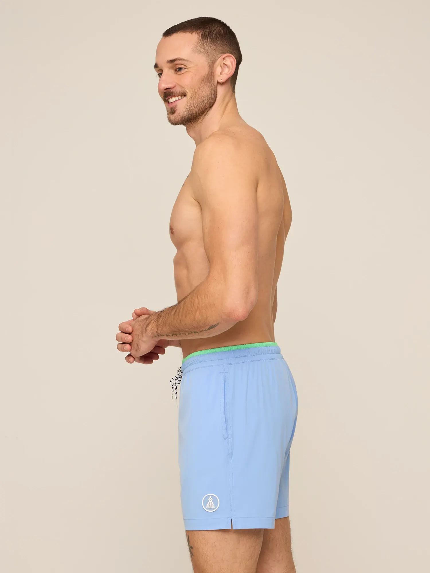 The Alpine Skies 5.5" (Classic Lined Swim Trunk w/ SP WB)