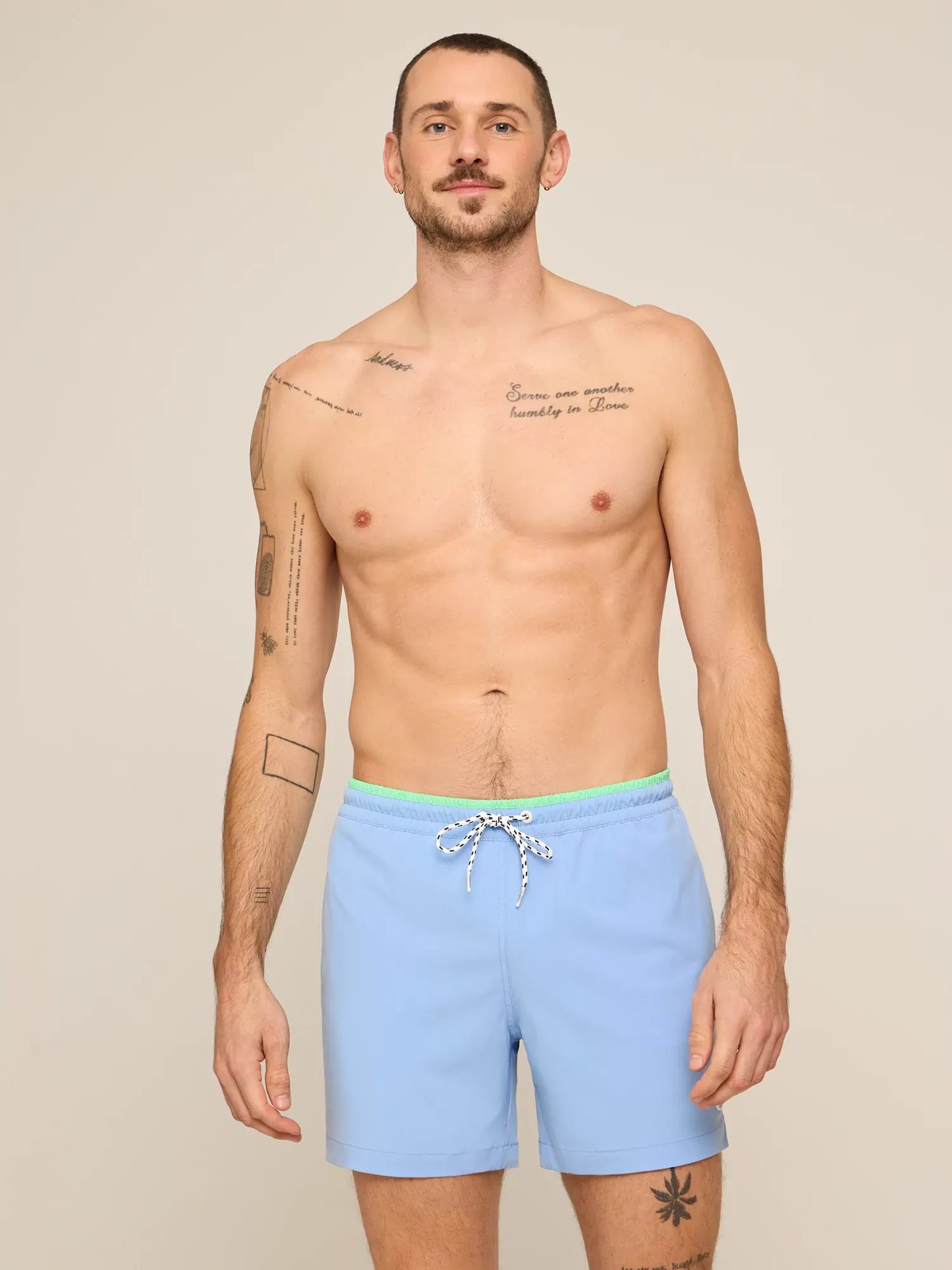 The Alpine Skies 5.5" (Classic Lined Swim Trunk w/ SP WB)
