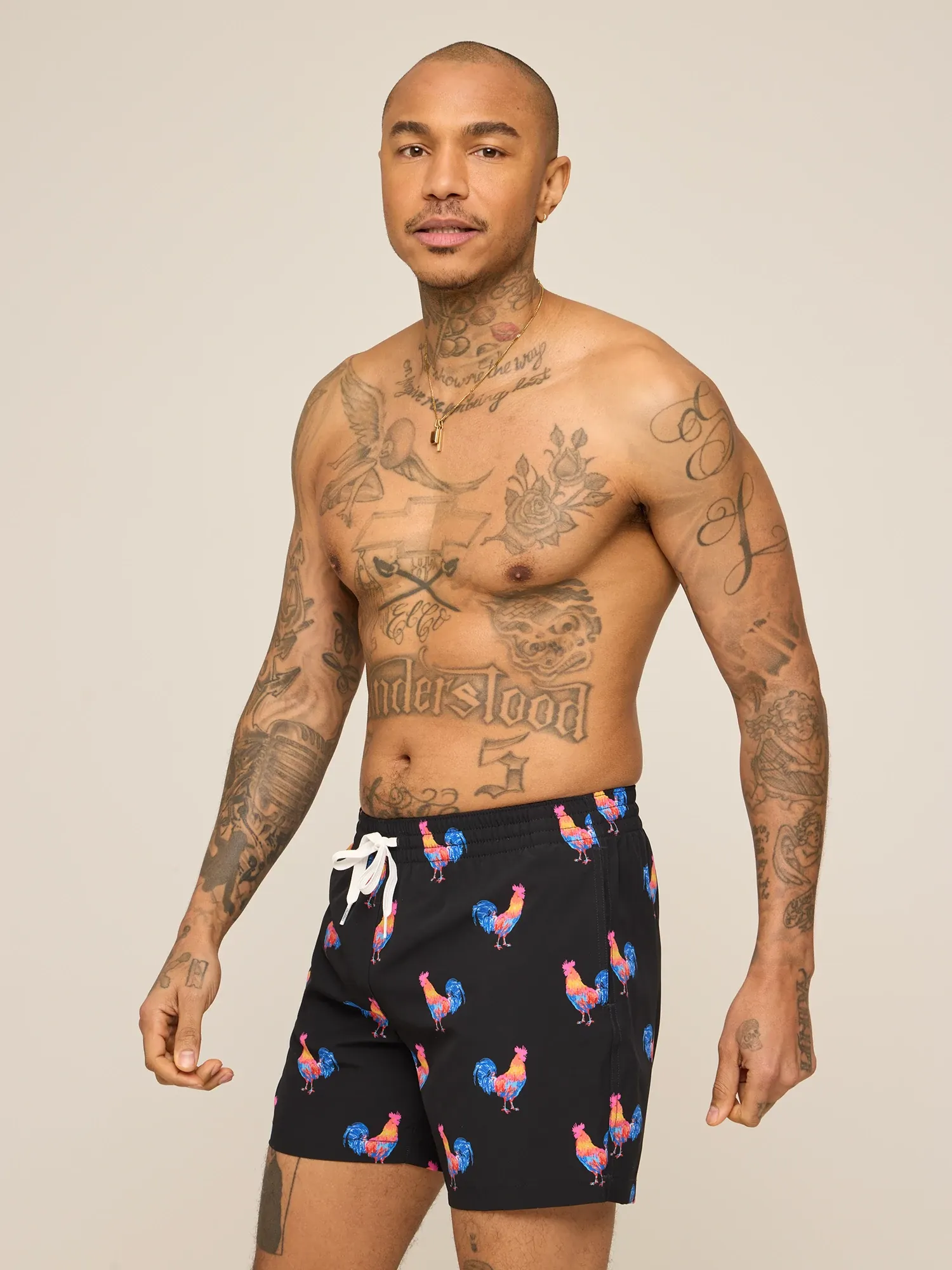 The Cockadoodle Doozies 5.5" (Classic Lined Swim Trunk)