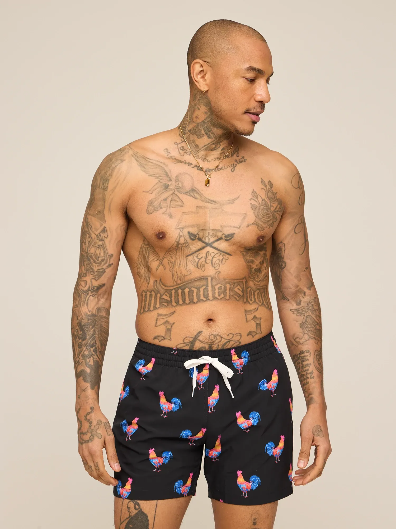 The Cockadoodle Doozies 5.5" (Classic Lined Swim Trunk)