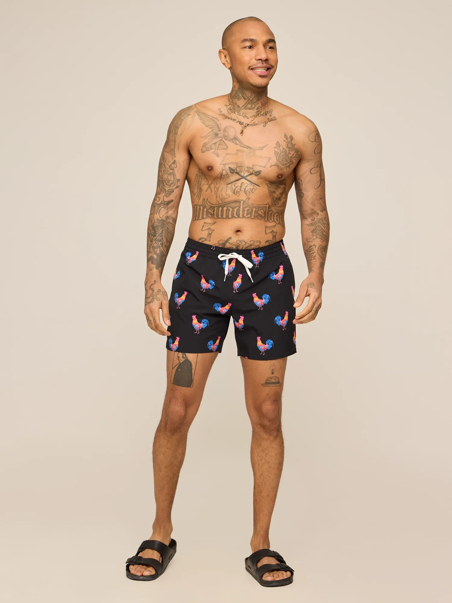 The Cockadoodle Doozies 5.5" (Classic Lined Swim Trunk)