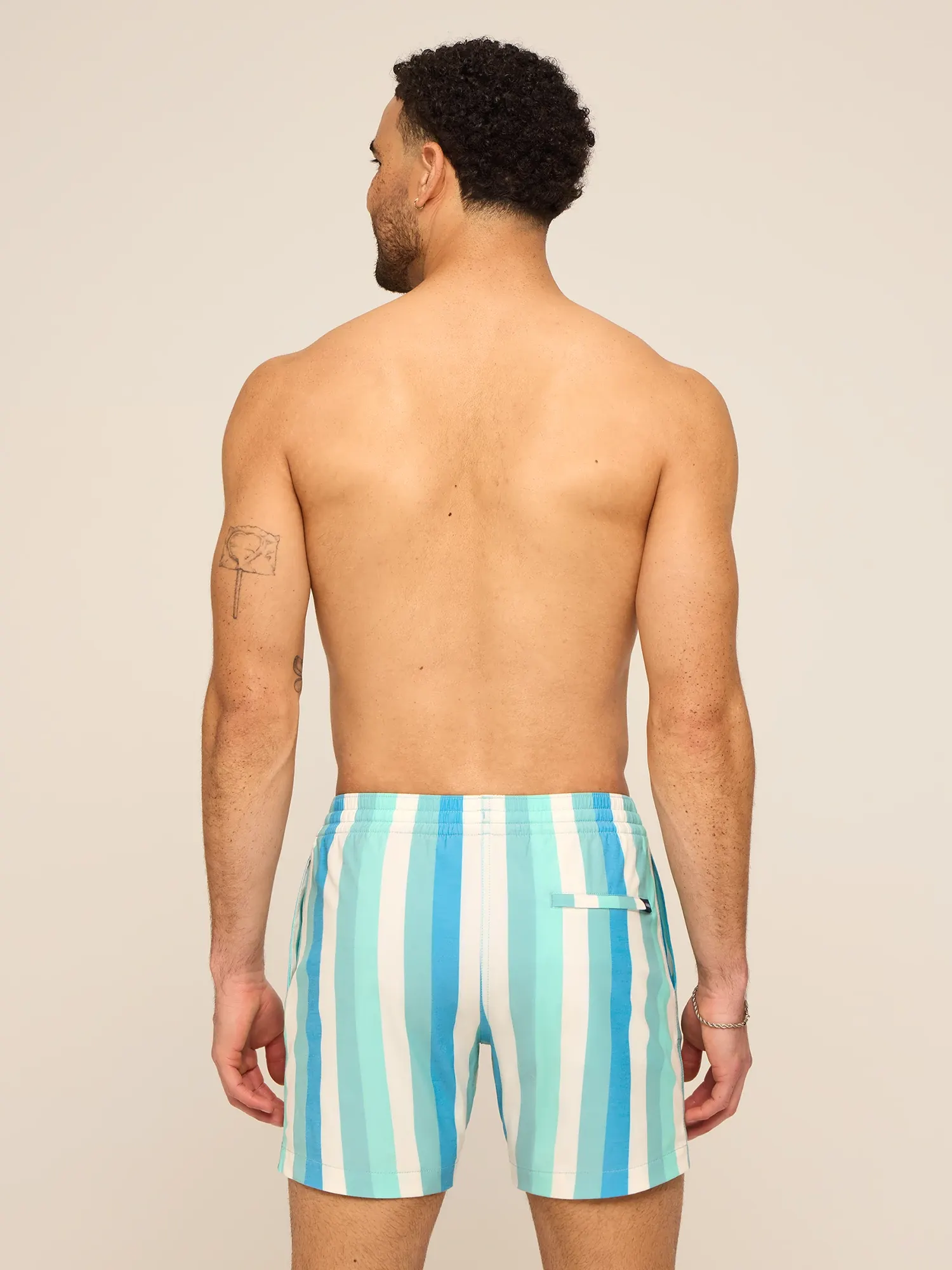 The Eversea Stripes 5.5" (Classic Lined Swim Trunk)