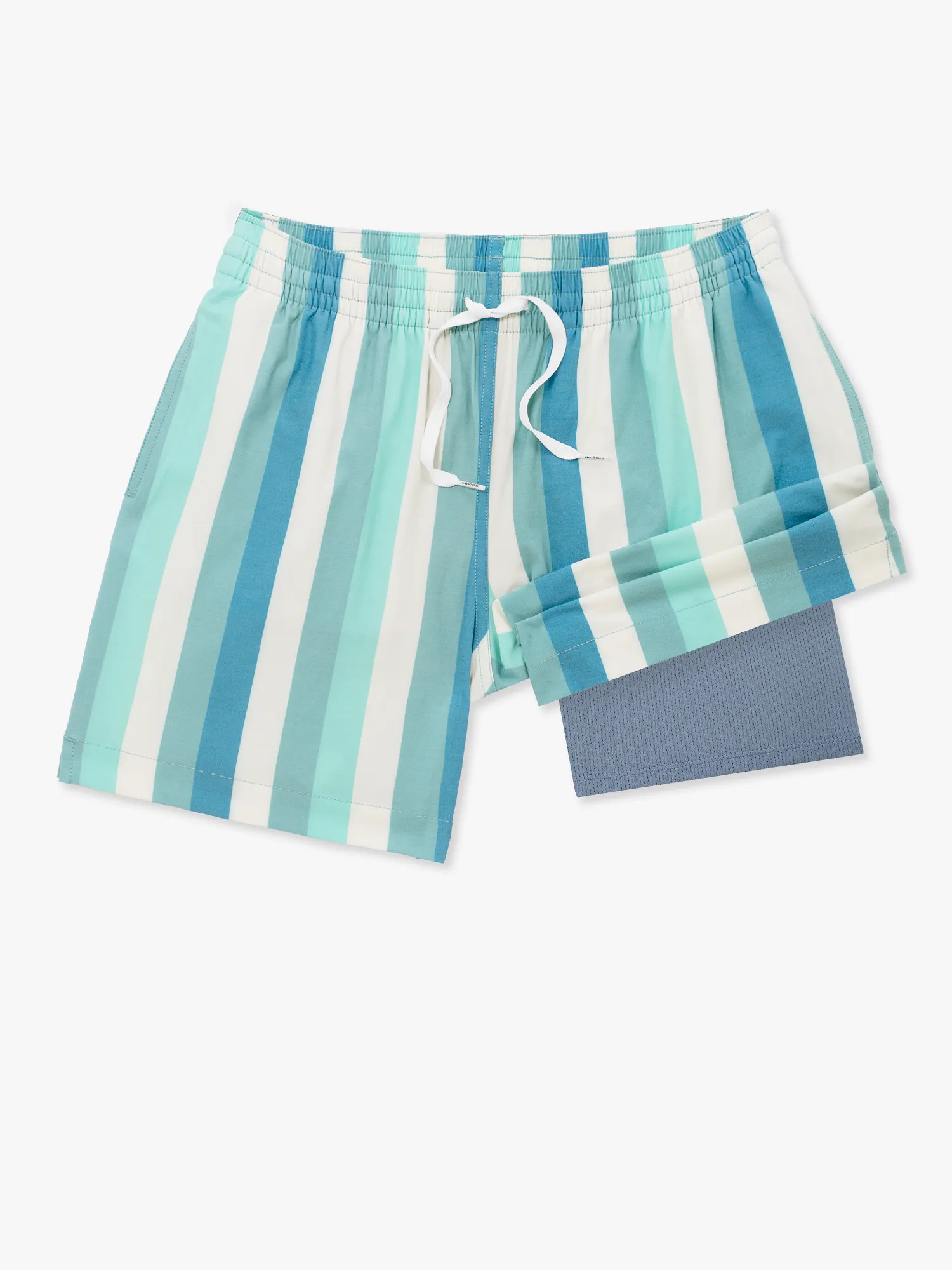 The Eversea Stripes 5.5" (Classic Lined Swim Trunk)
