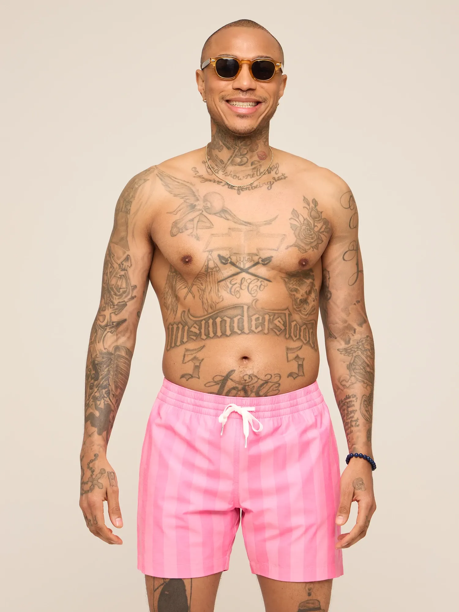 The Dreamhouse Pinks 5.5" (Classic Lined Swim Trunk)