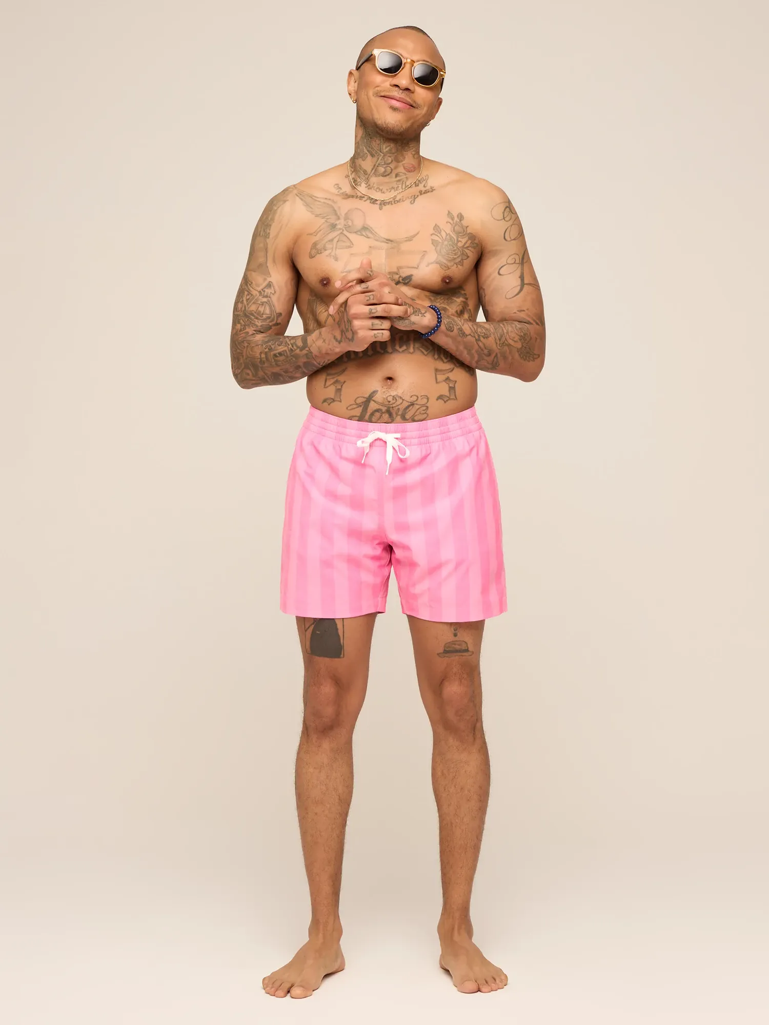 The Dreamhouse Pinks 5.5" (Classic Lined Swim Trunk)