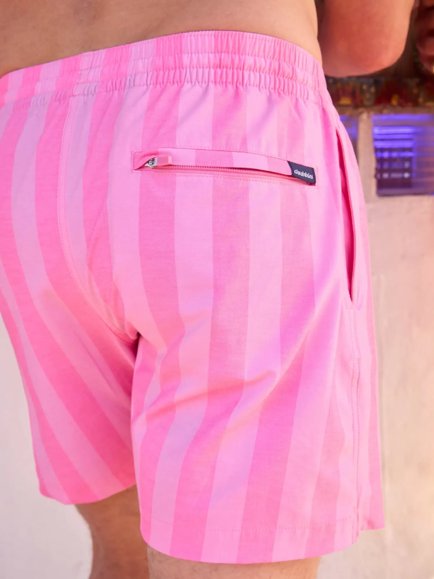 The Dreamhouse Pinks 5.5" (Classic Lined Swim Trunk)