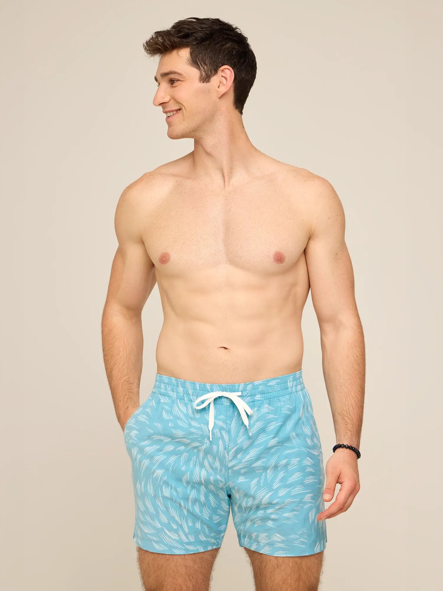 The Turquoise Tides 5.5" (Classic Lined Swim Trunk)