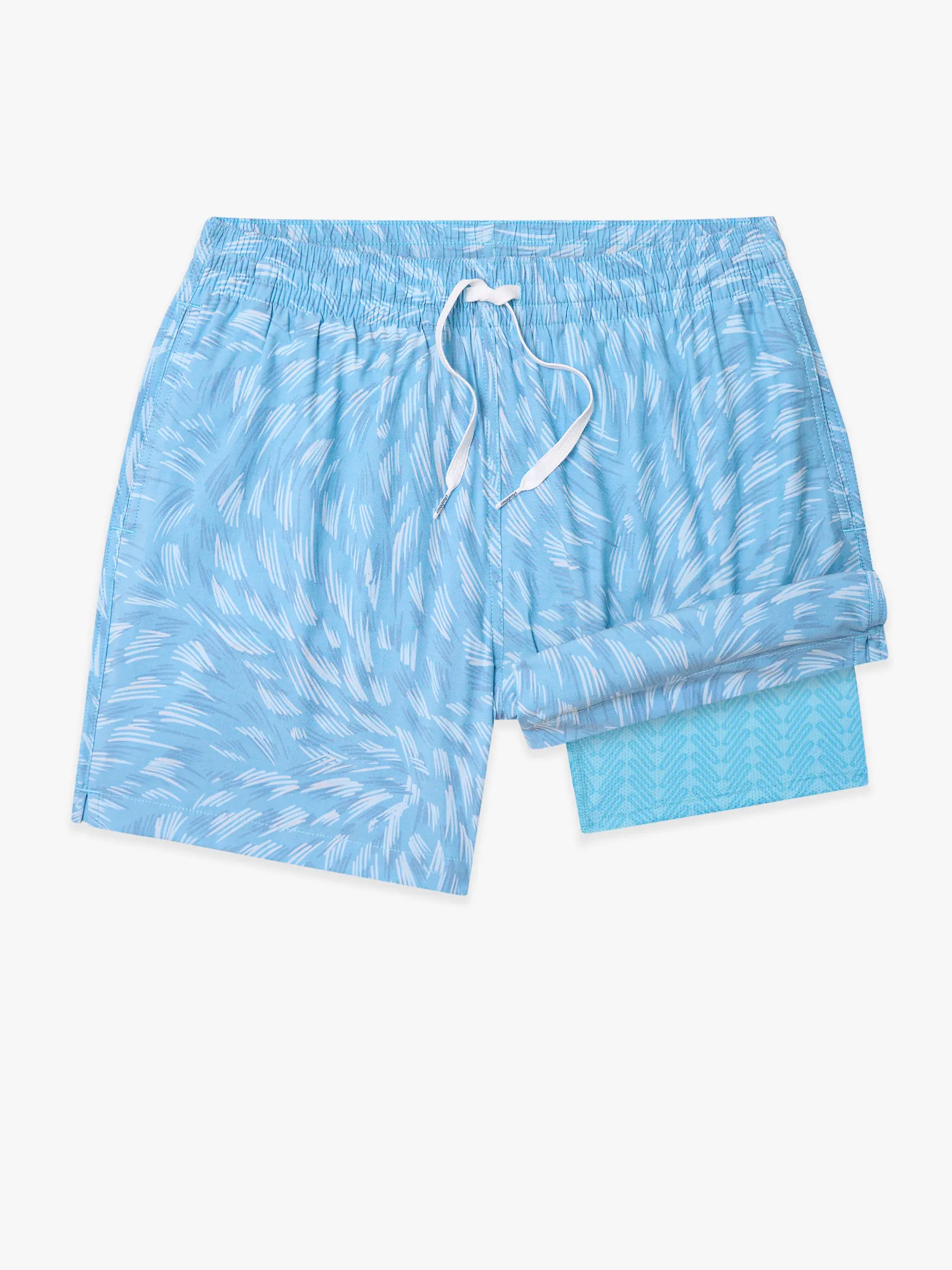 The Turquoise Tides 5.5" (Classic Lined Swim Trunk)