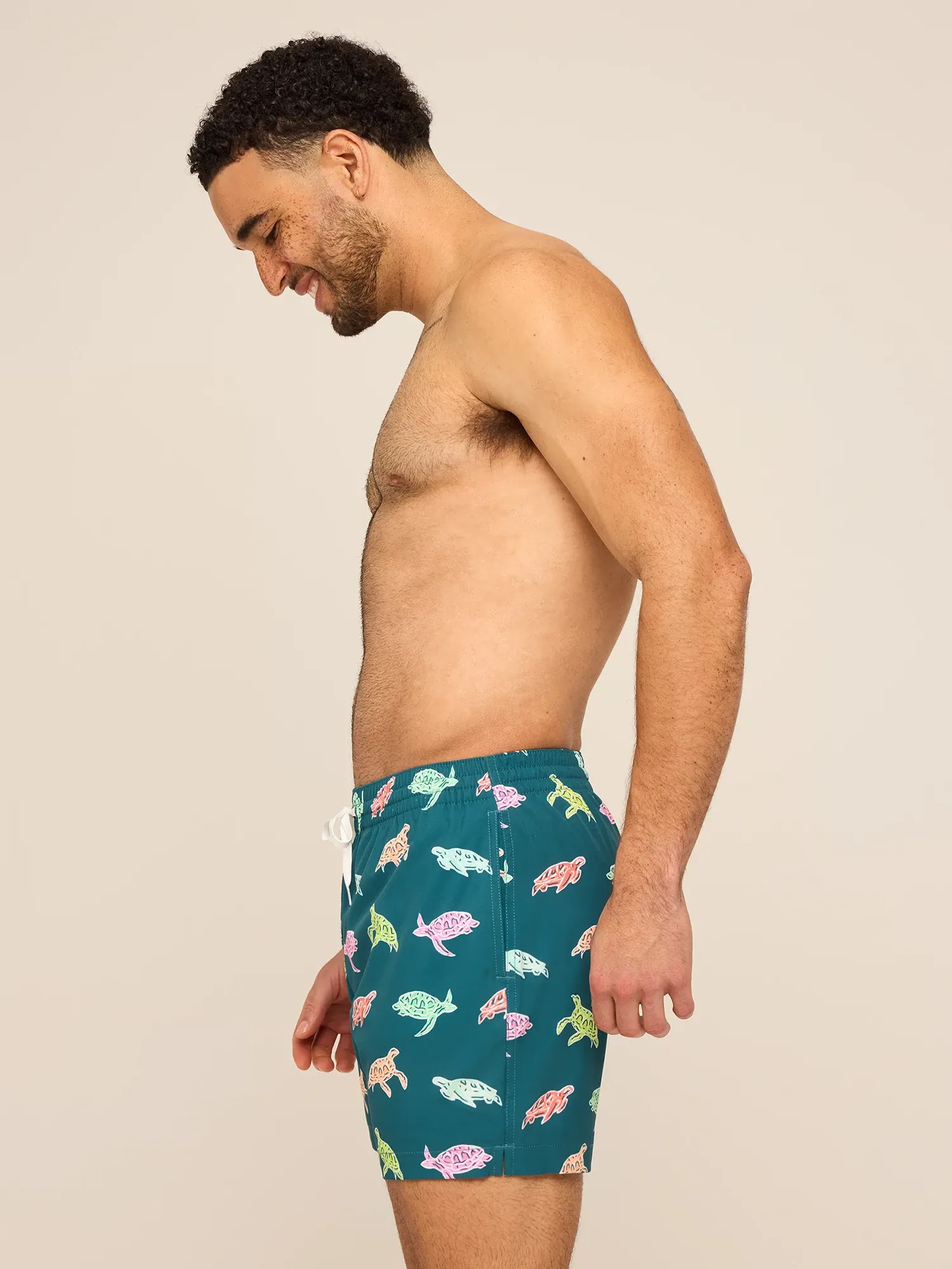 The Turtally Awesomes 5.5" (Classic Lined Swim Trunk)
