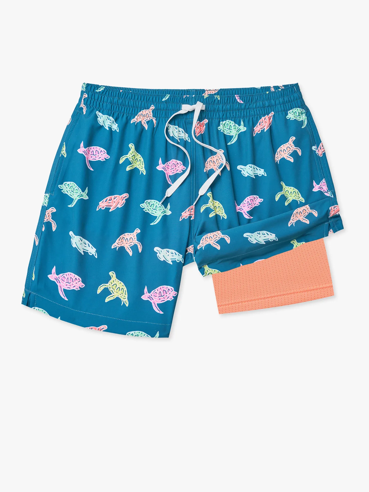 The Turtally Awesomes 5.5" (Classic Lined Swim Trunk)