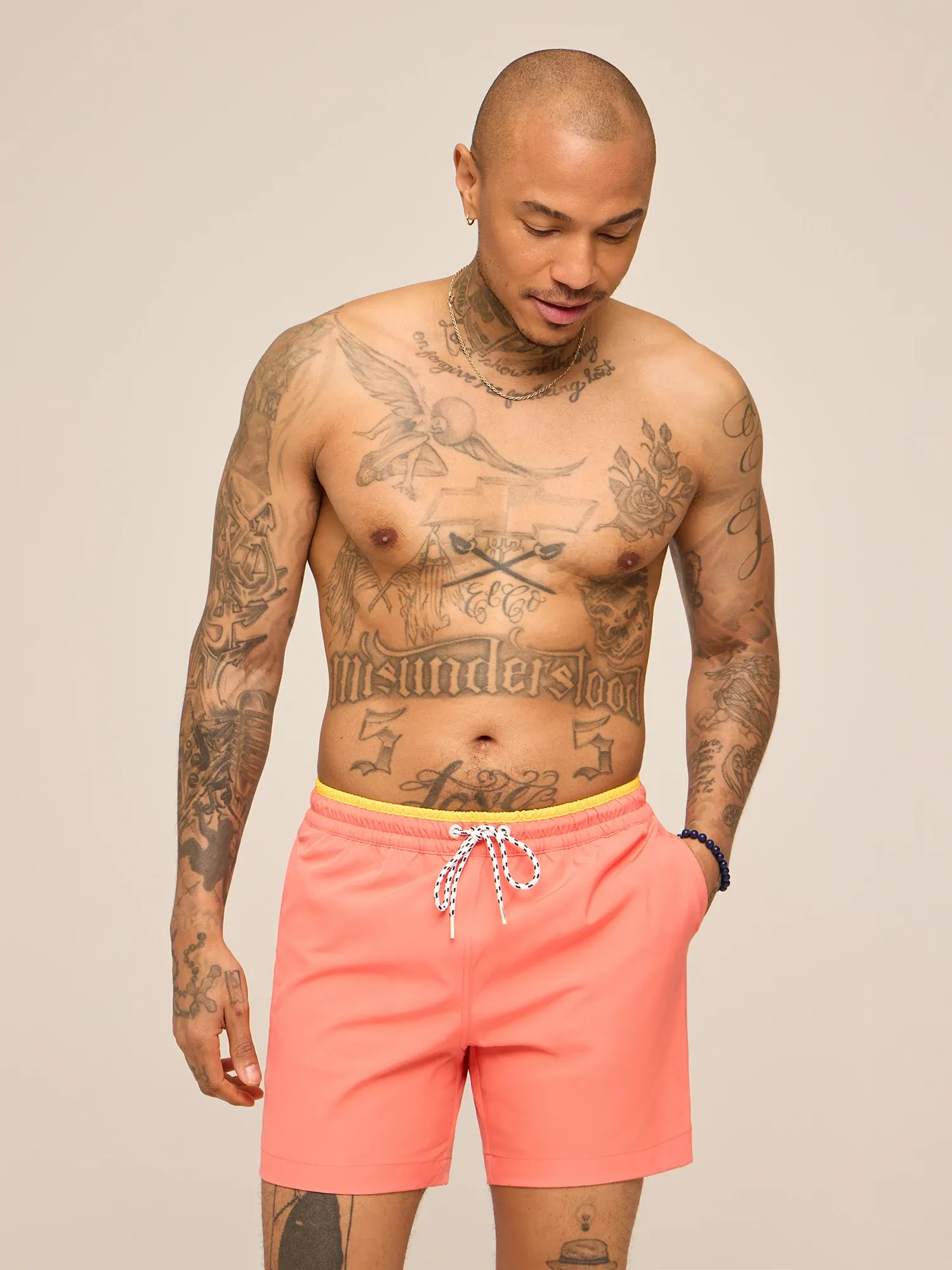 The Peach Perfects 5.5" (Classic Lined Swim Trunk w/ SP WB)