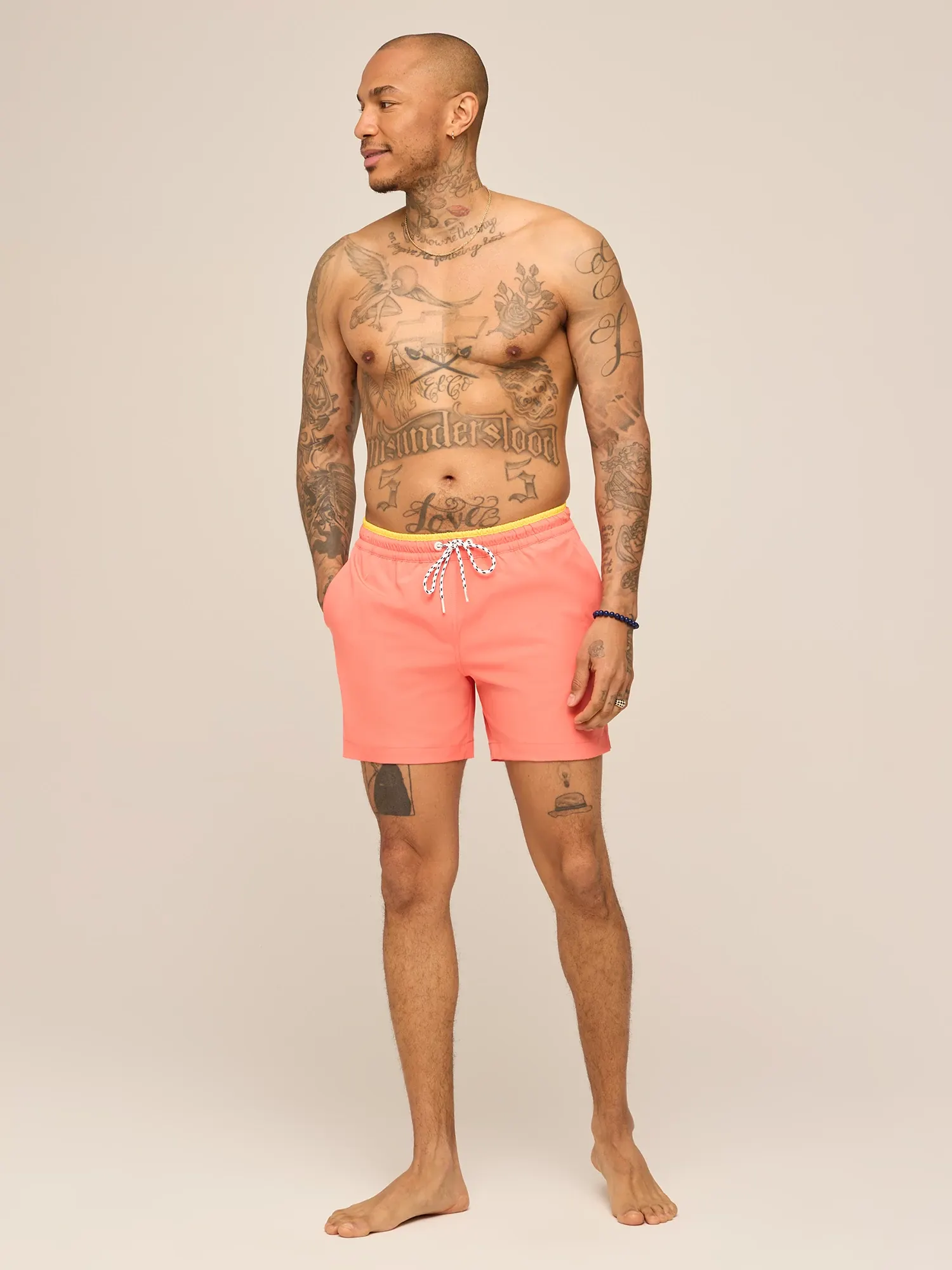The Peach Perfects 5.5" (Classic Lined Swim Trunk w/ SP WB)