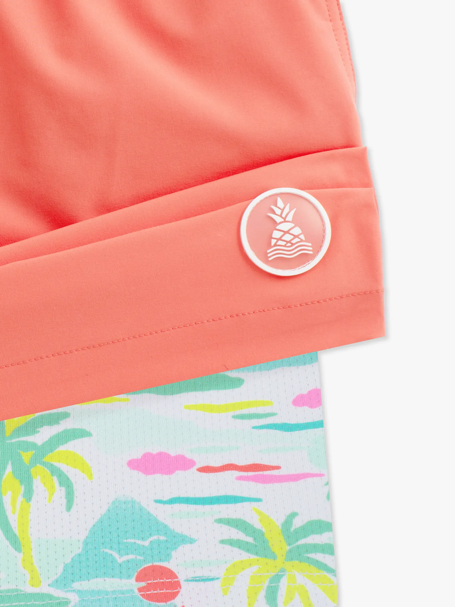 The Peach Perfects 5.5" (Classic Lined Swim Trunk w/ SP WB)