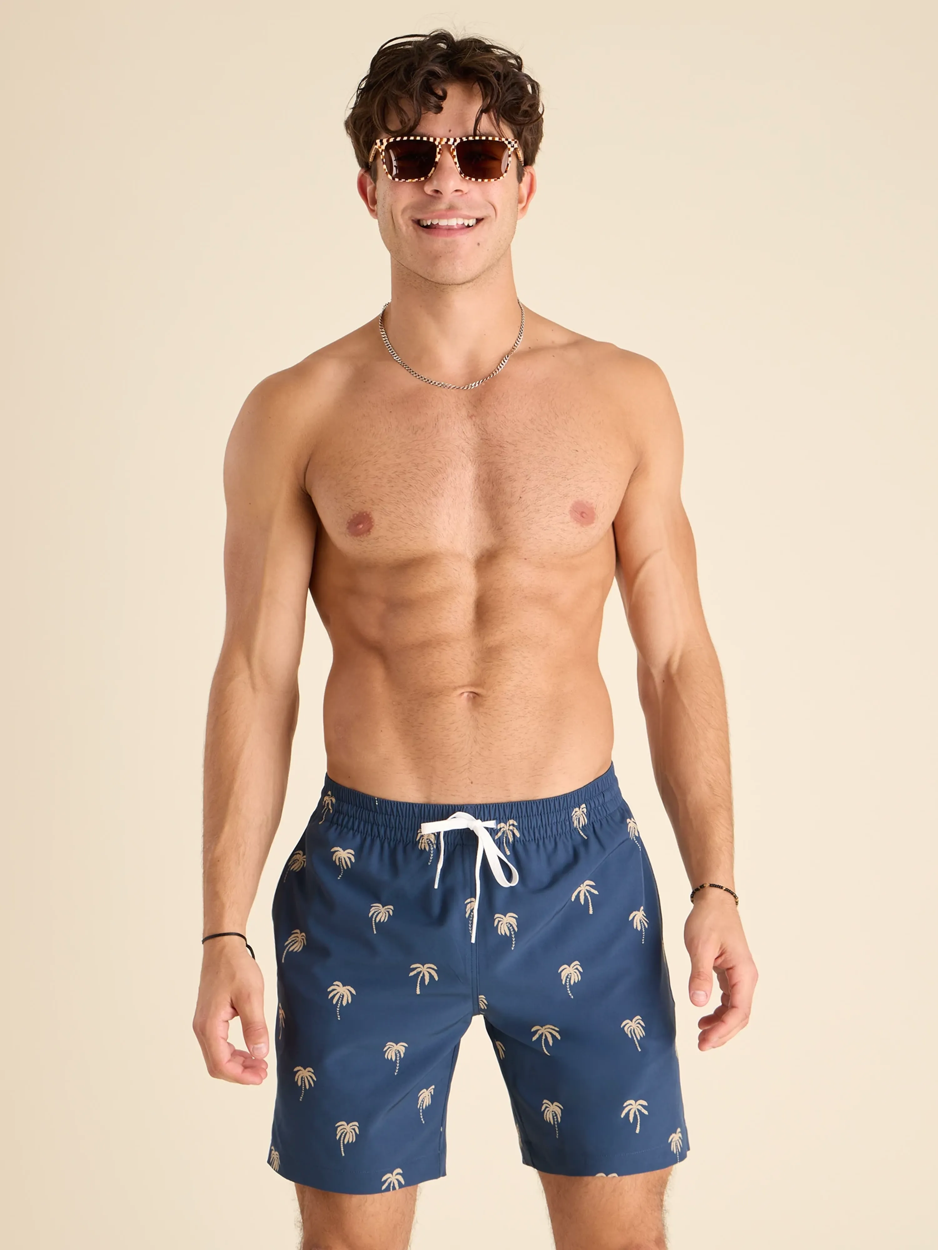 The Midnight Palms 7" (Classic Swim Trunk)
