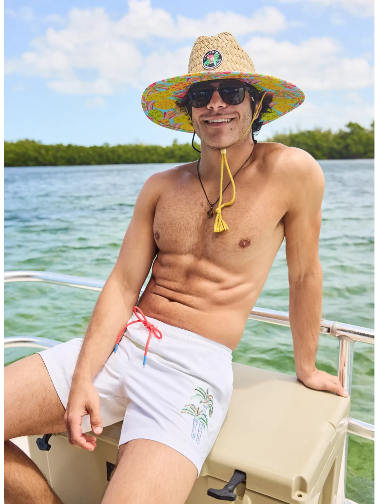 The Tropical Perch 5.5" (Rigid Swim Trunk)