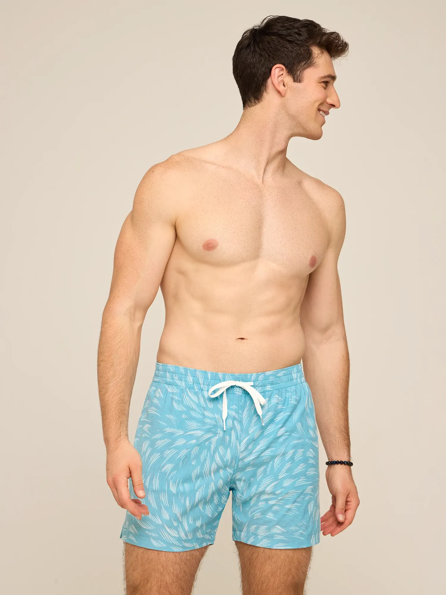 The Turquoise Tides 5.5" (Classic Swim Trunk)
