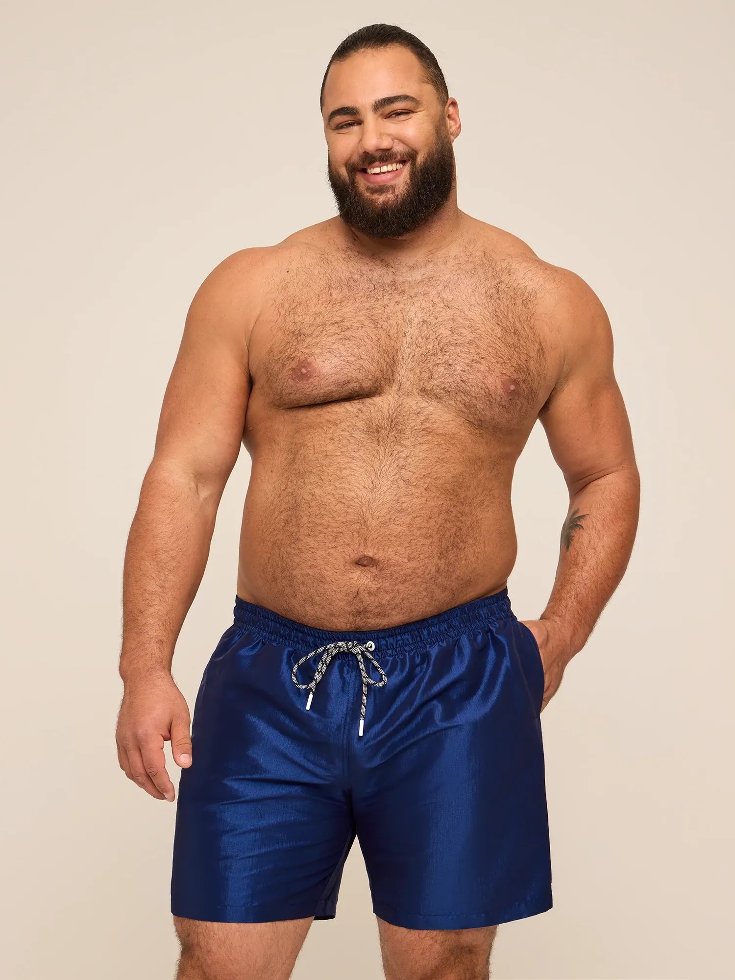 The Star-Spangled Shines 5.5" (Lined Metallic Swim)