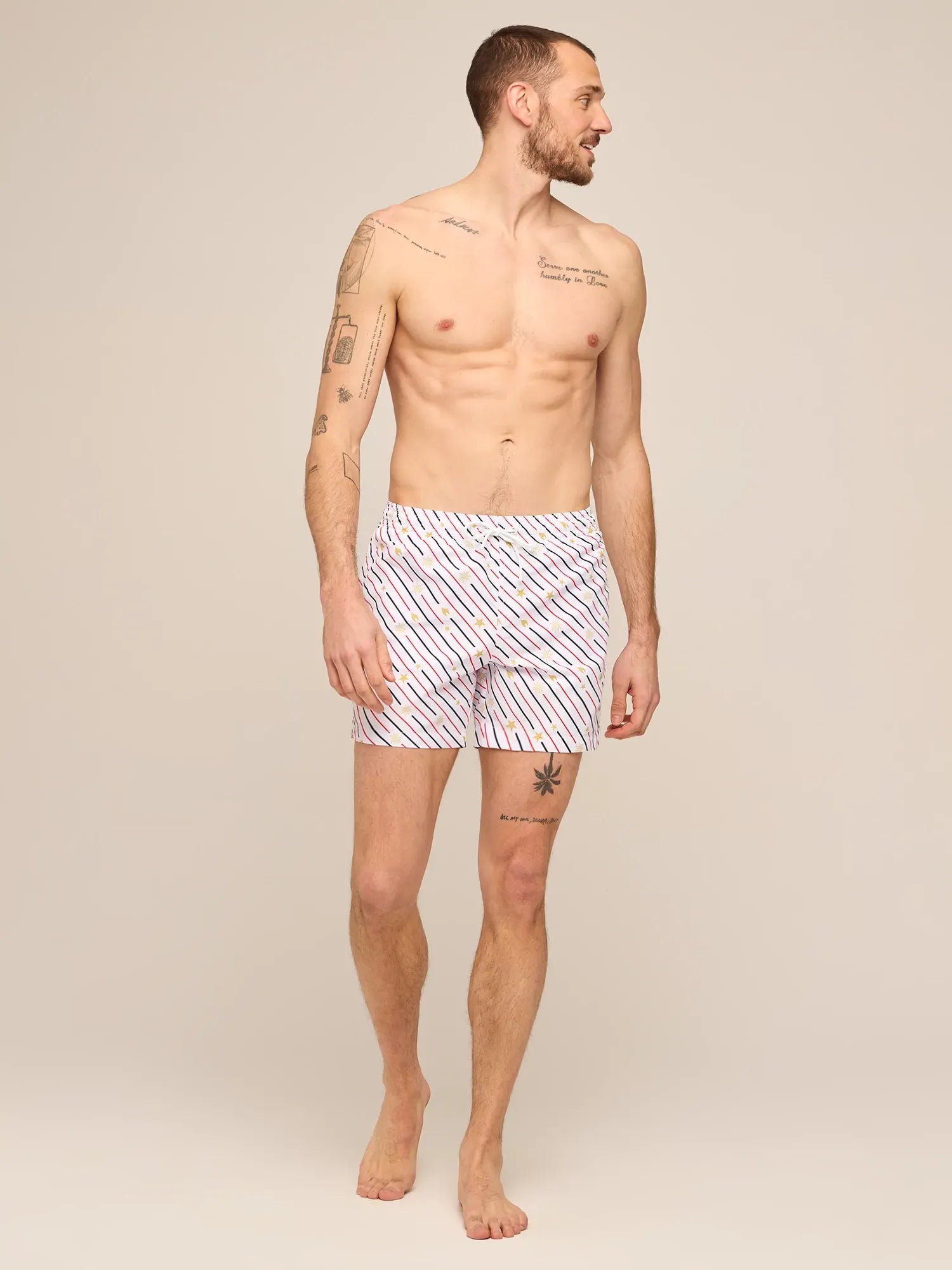The Life, Liberty, & Candles 5.5" (Rigid Swim Trunk)