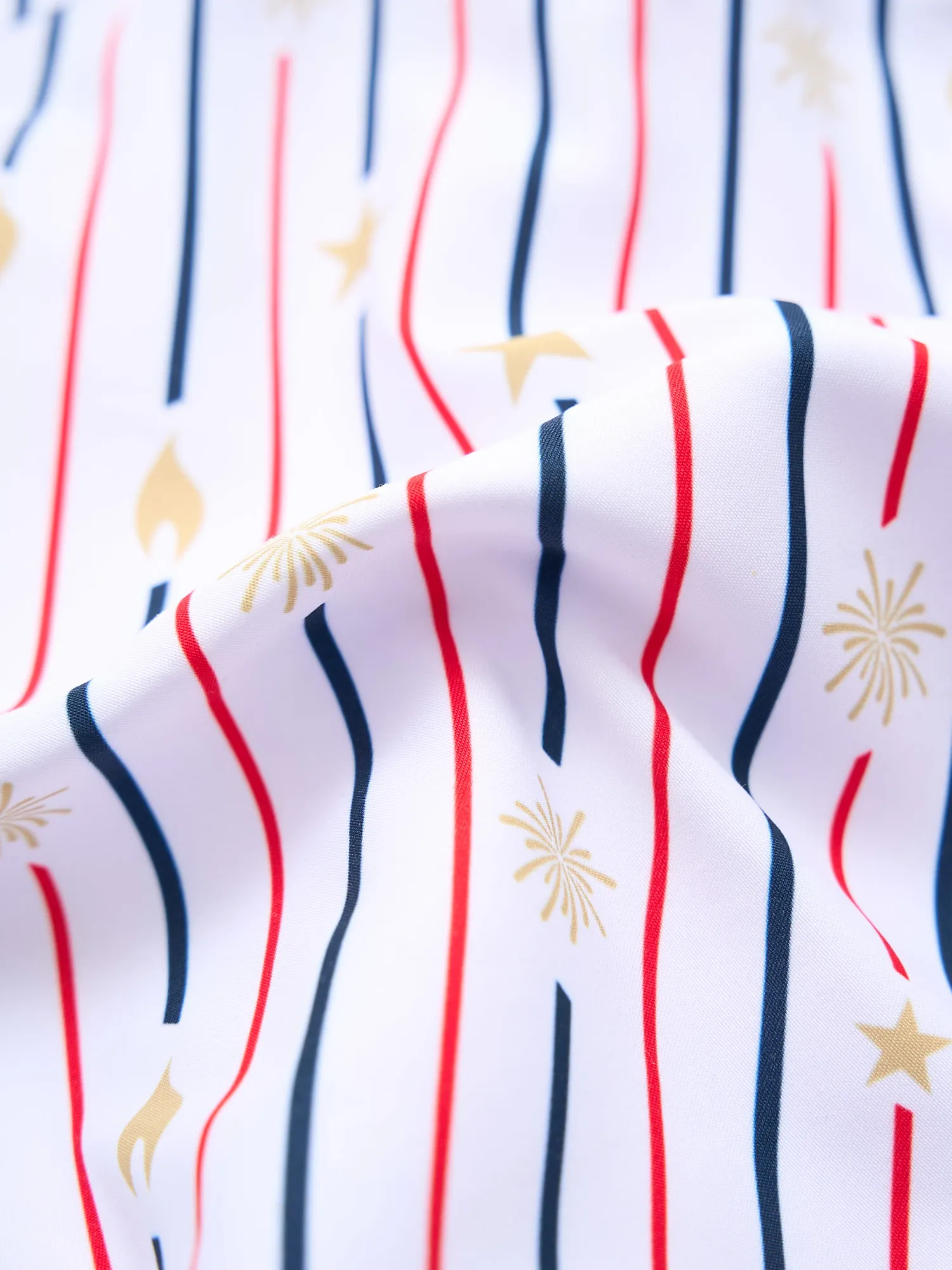The Life, Liberty, & Candles 5.5" (Rigid Swim Trunk)