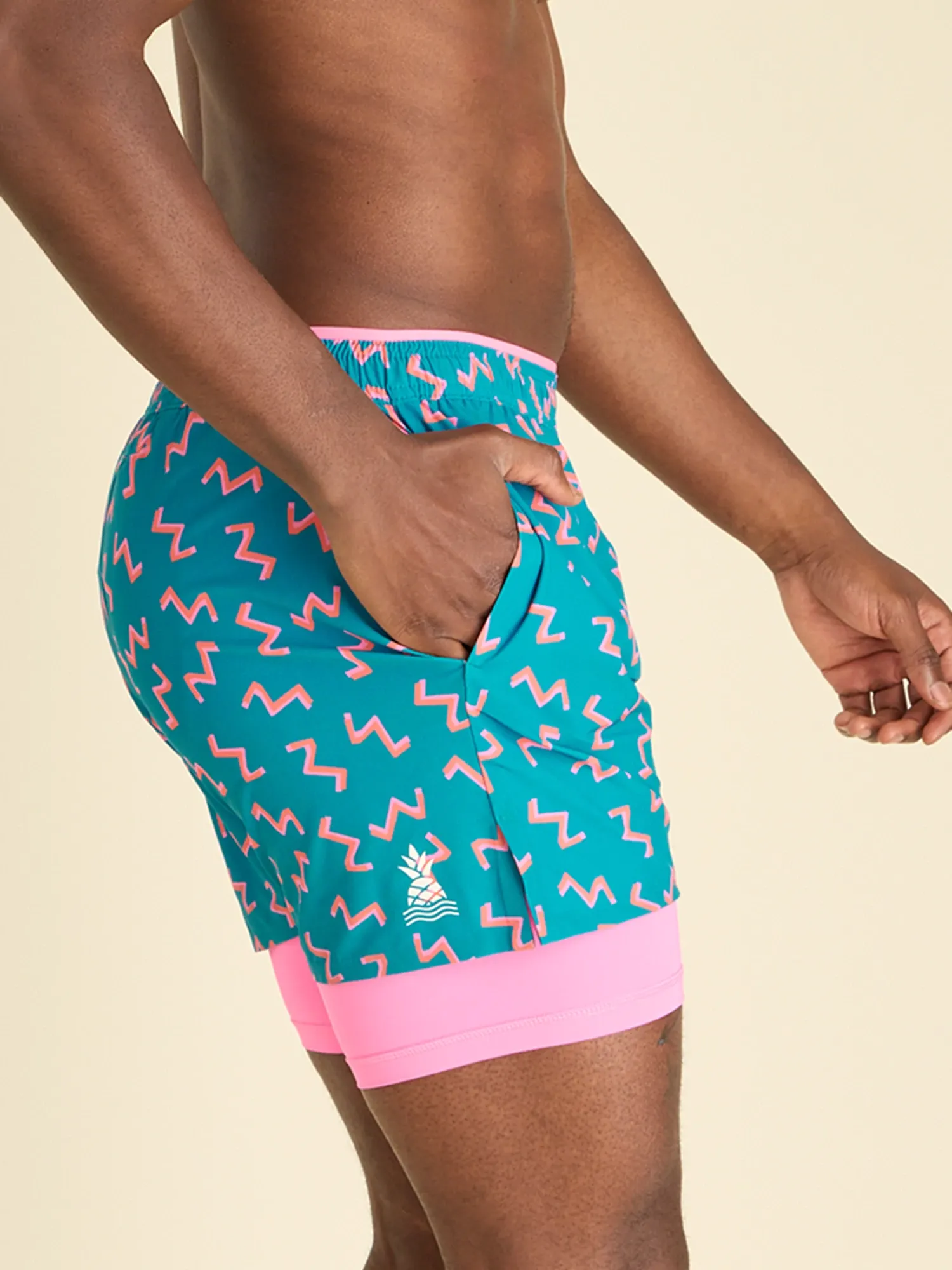 The Twist and Squiggle- Blue 5.5" (Ultimate Training Short)