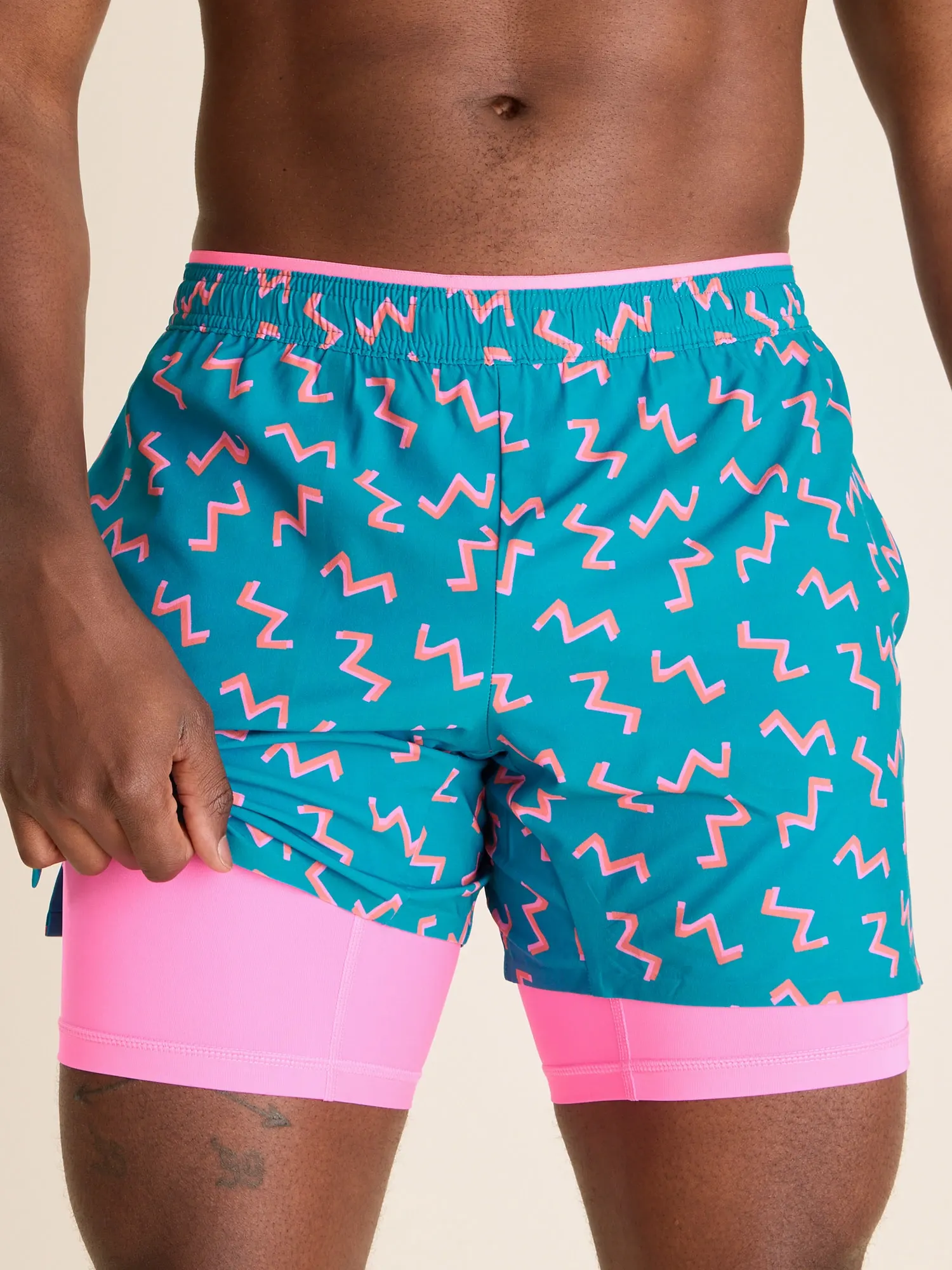 The Twist and Squiggle- Blue 5.5" (Ultimate Training Short)