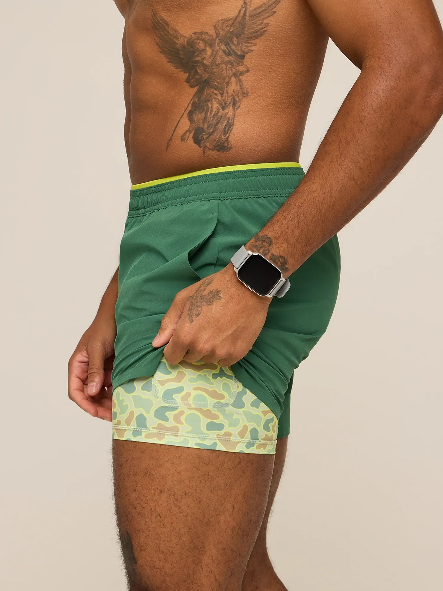 The Forest Floors 5.5" (Ultimate Training Short with Hidden Liner)