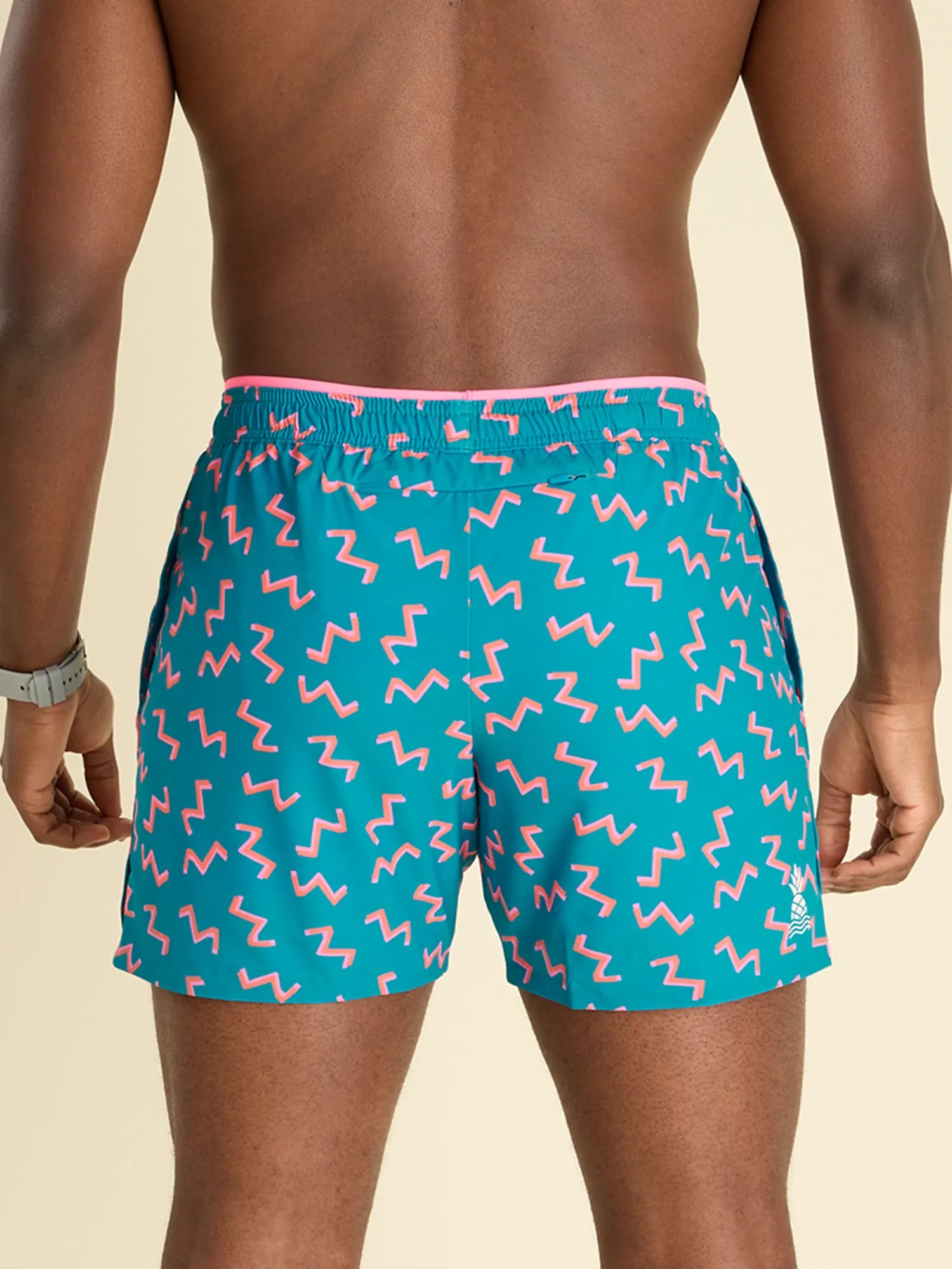 The Twist and Squiggle- Blue 5.5" (Ultimate Training Short with Hidden Liner)