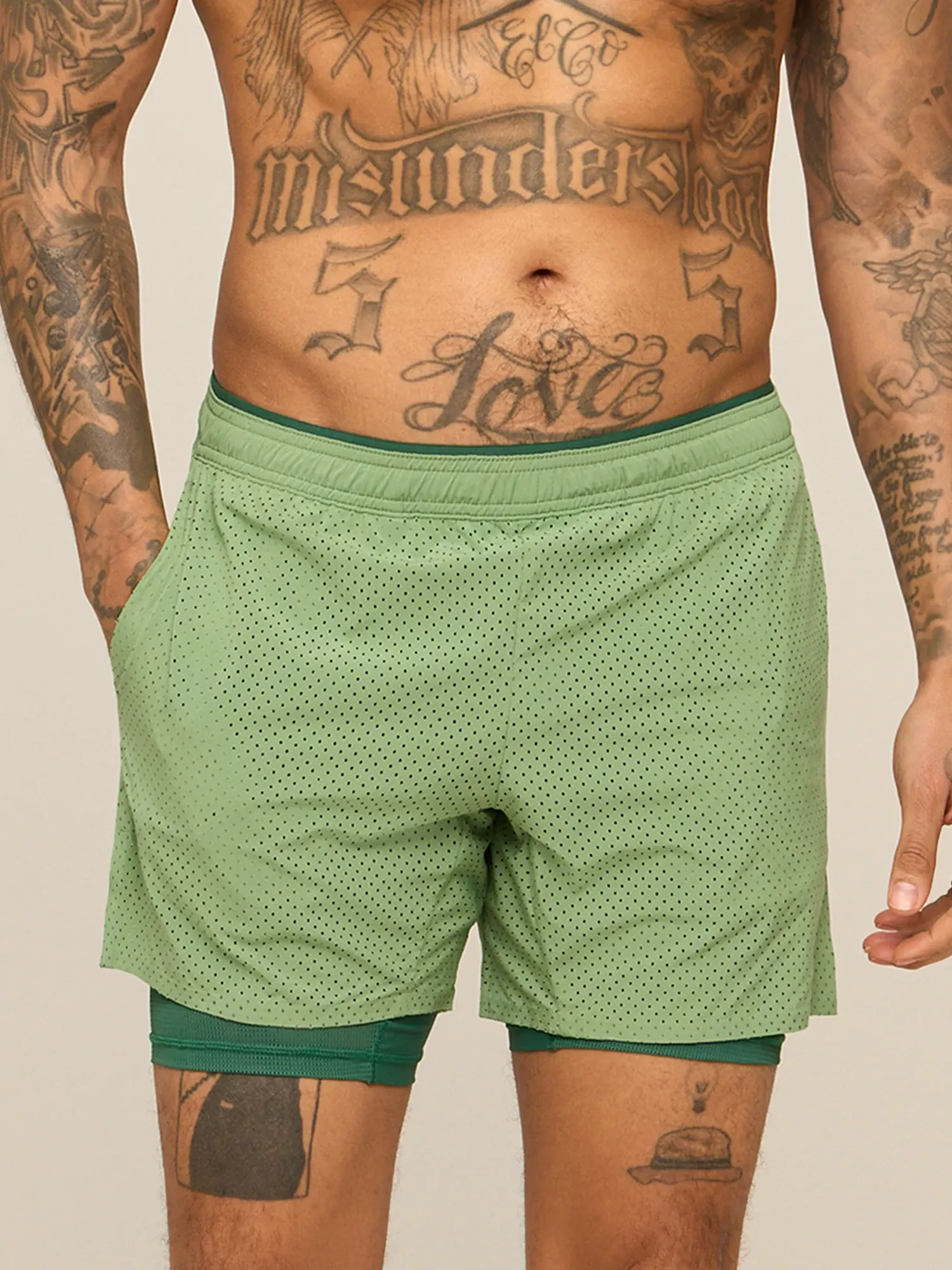 The Alcove Greens 5.5" (Blocked Ultimate Training Short)