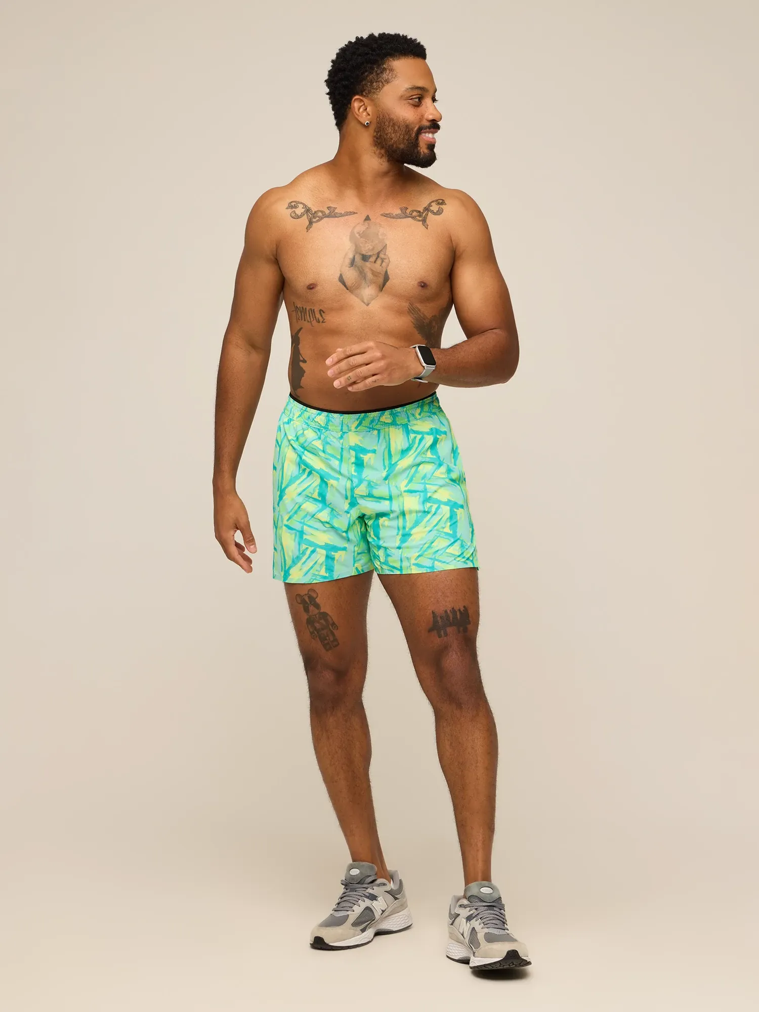 The 90s Wallpaper 5.5" (Ultimate Training Short with Hidden Liner)