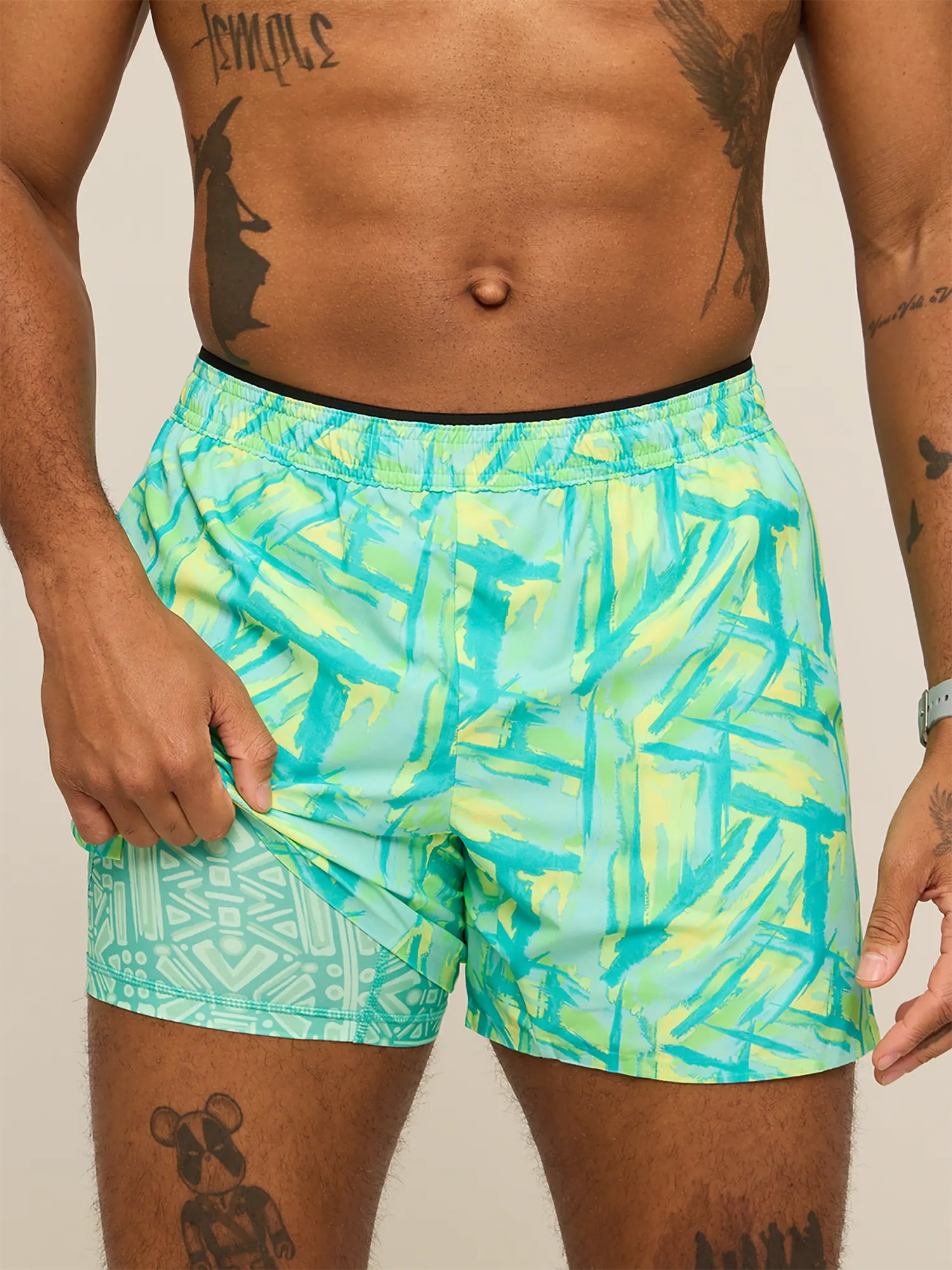 The 90s Wallpaper 5.5" (Ultimate Training Short with Hidden Liner)