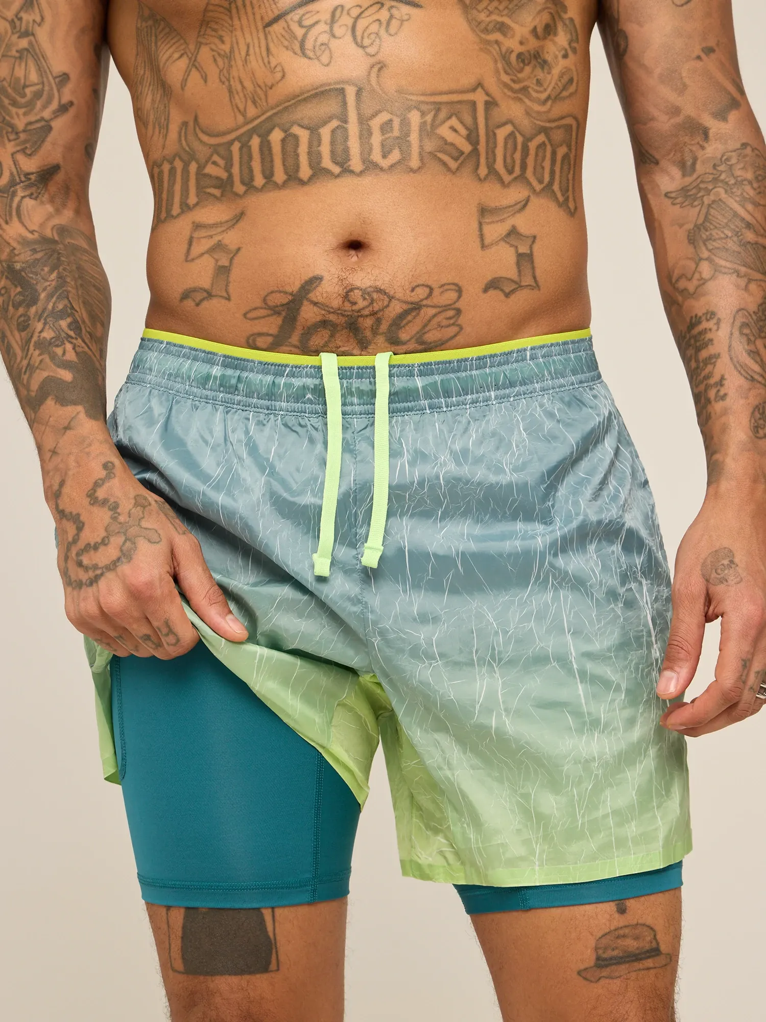 The Seagrass Serenades 5.5" (Crinkle Ultimate Training Short)