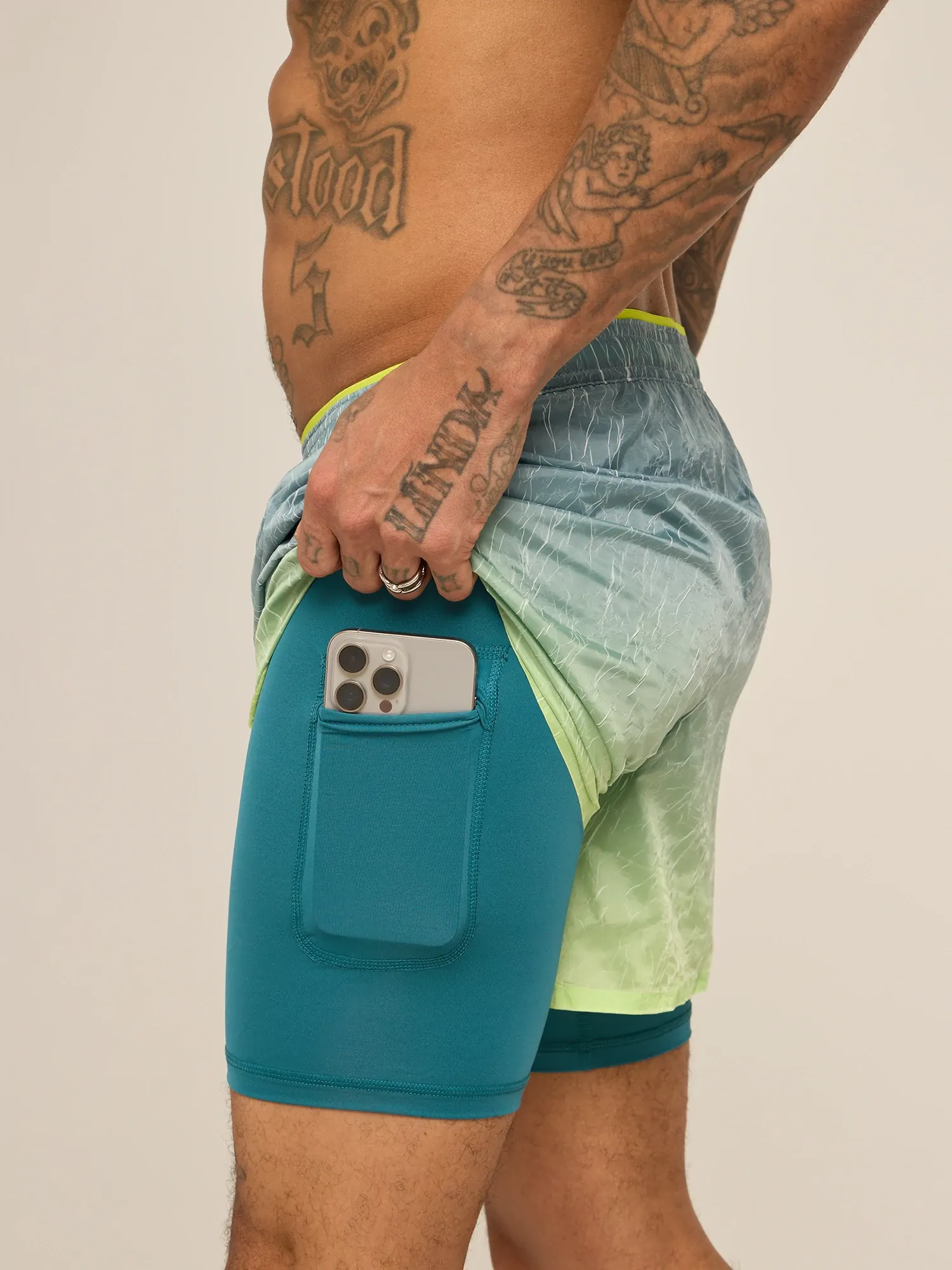 The Seagrass Serenades 5.5" (Crinkle Ultimate Training Short)