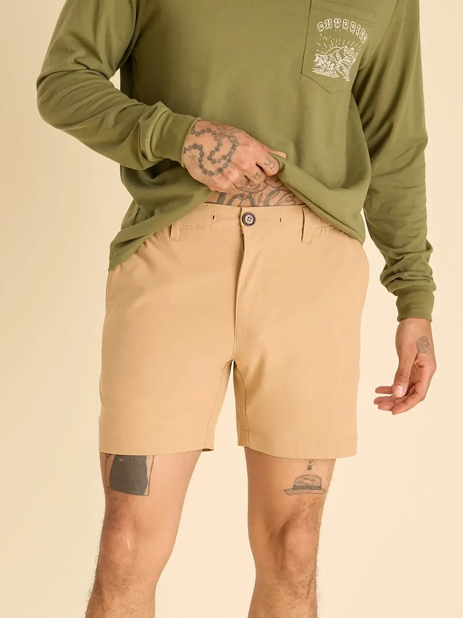 The All About Almonds 6" (Everywear Performance Short)