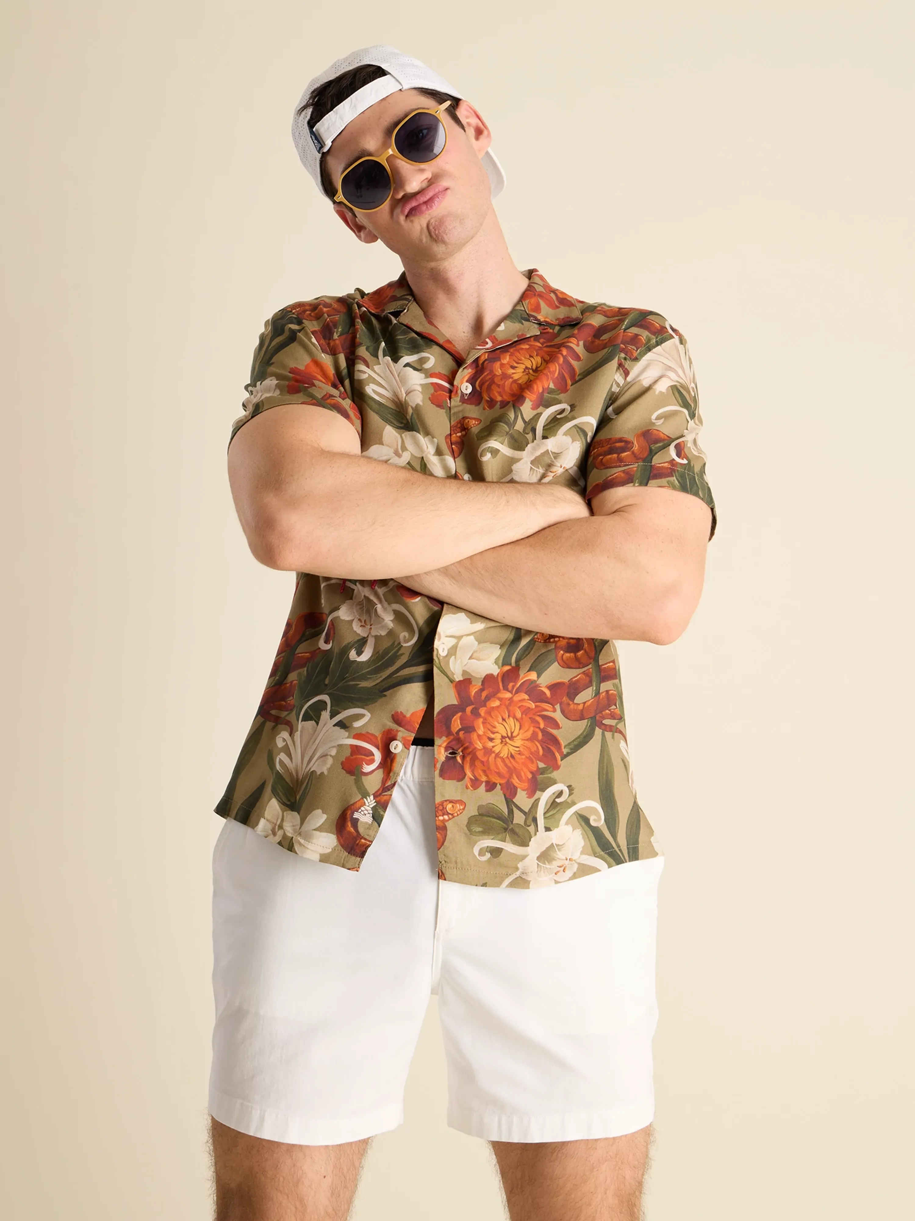 The Snakey (Rayon Sunday Shirt)
