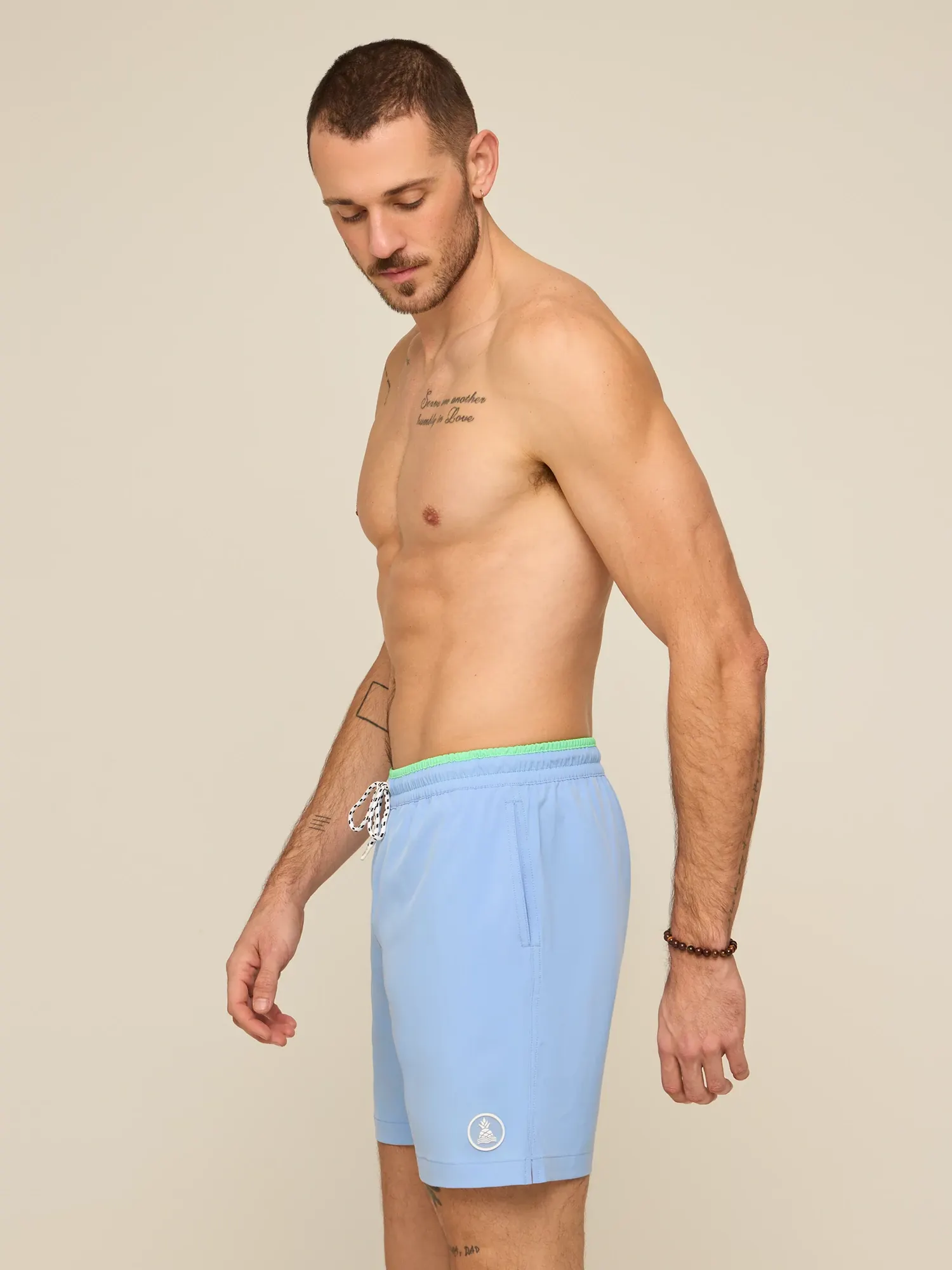 The Alpine Skies 7" (Classic Lined Swim Trunk w/ SP WB)