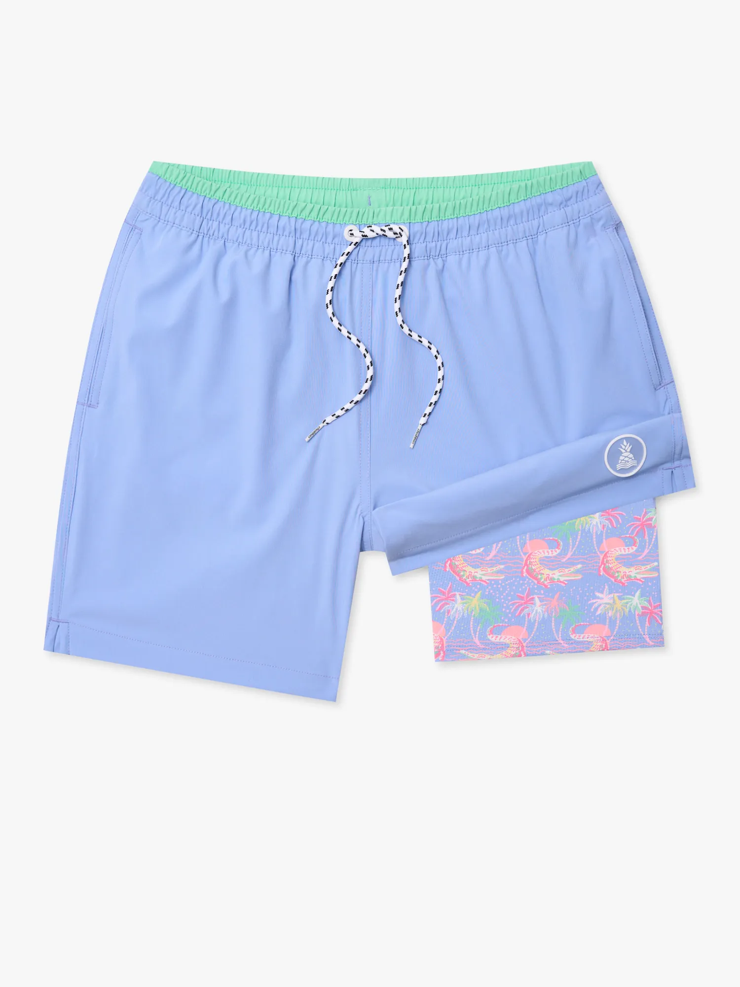 The Alpine Skies 7" (Classic Lined Swim Trunk w/ SP WB)
