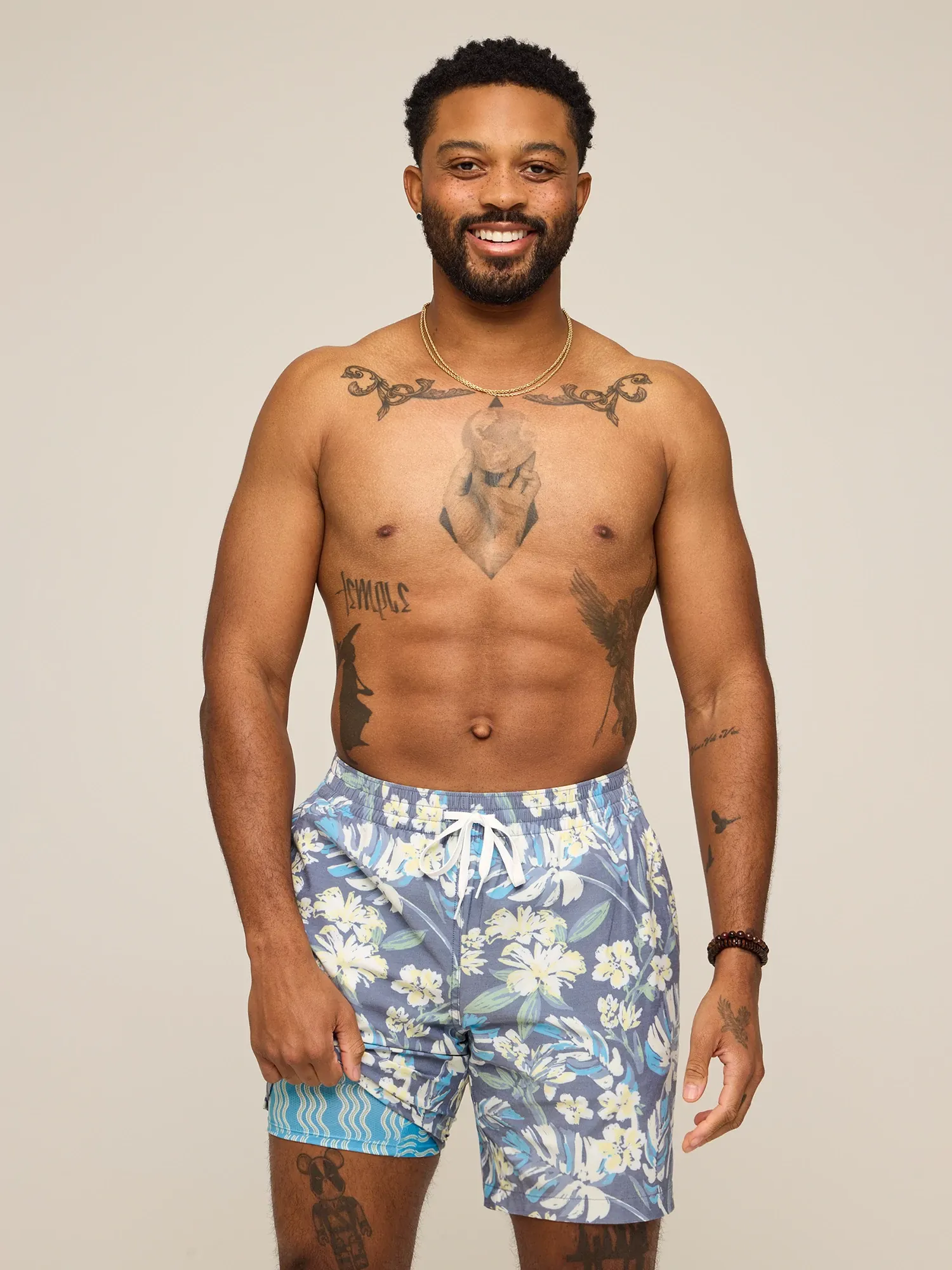 The Starry Night Stems 7" (Classic Lined Swim Trunk)