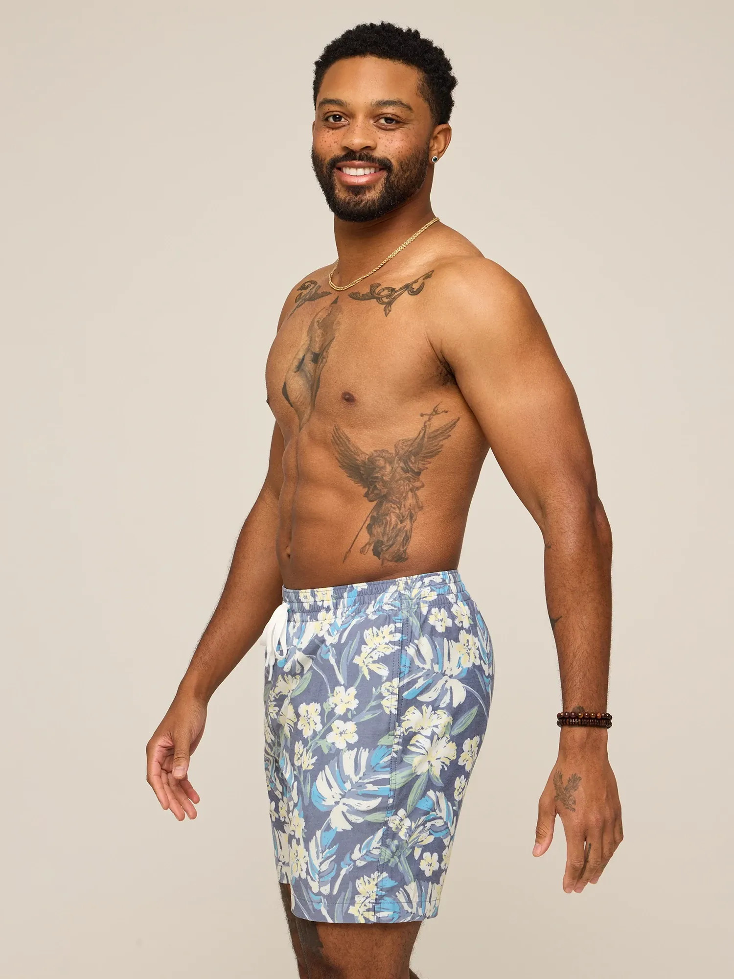 The Starry Night Stems 7" (Classic Lined Swim Trunk)