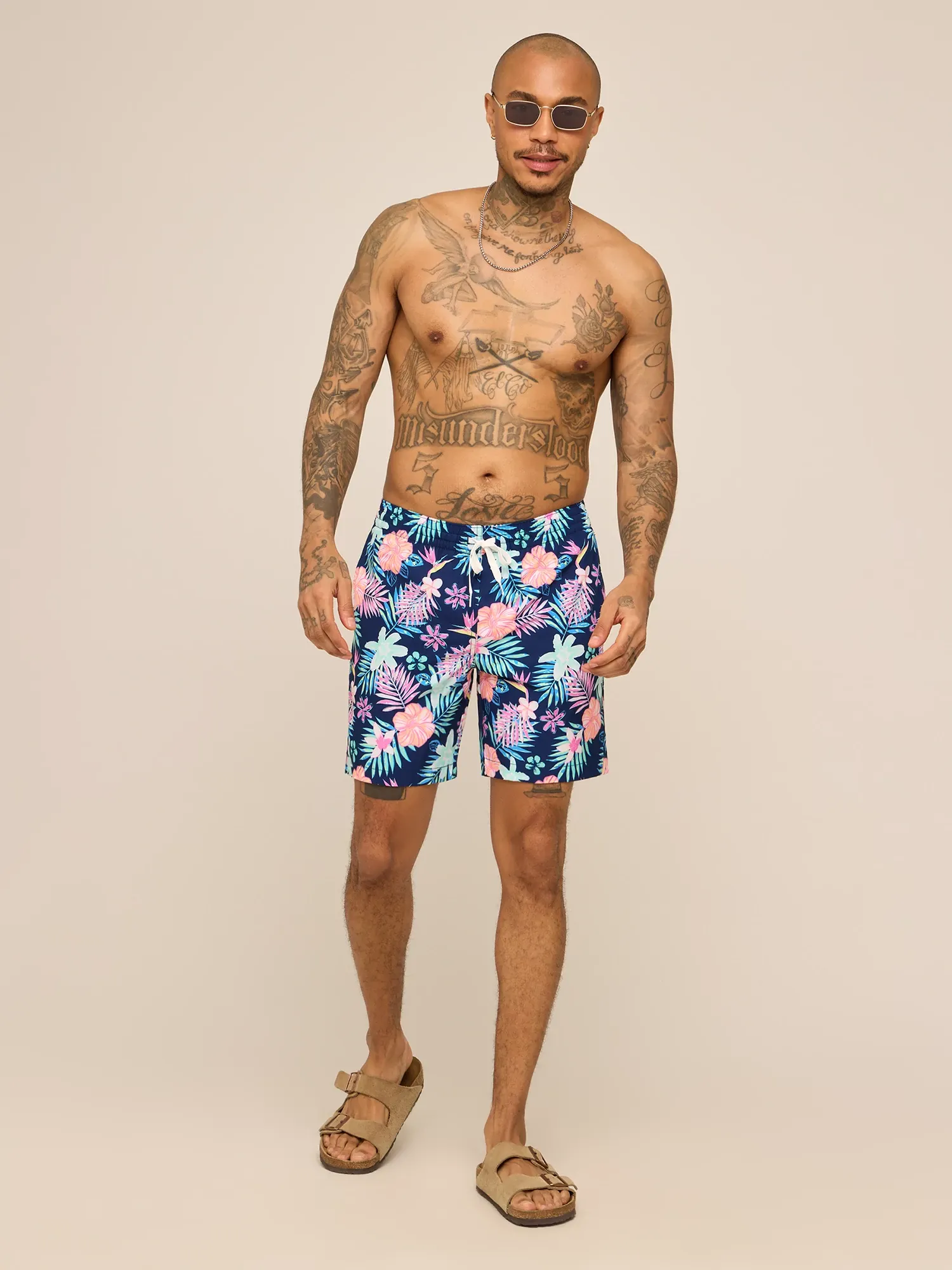 The Tropic Like Its Hots 7" (Classic Lined Swim Trunk)