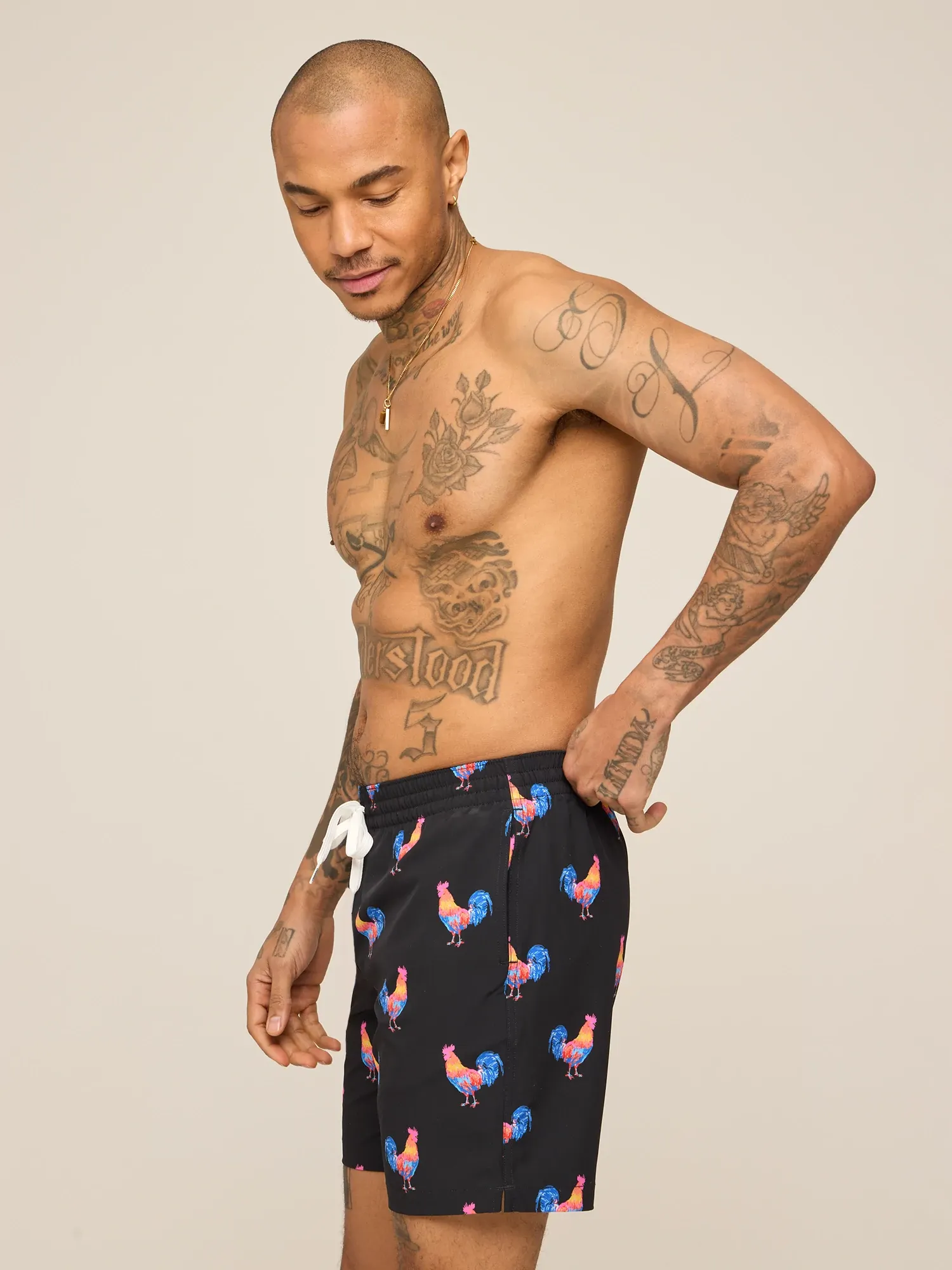 The Cockadoodle Doozies 7" (Classic Lined Swim Trunk)