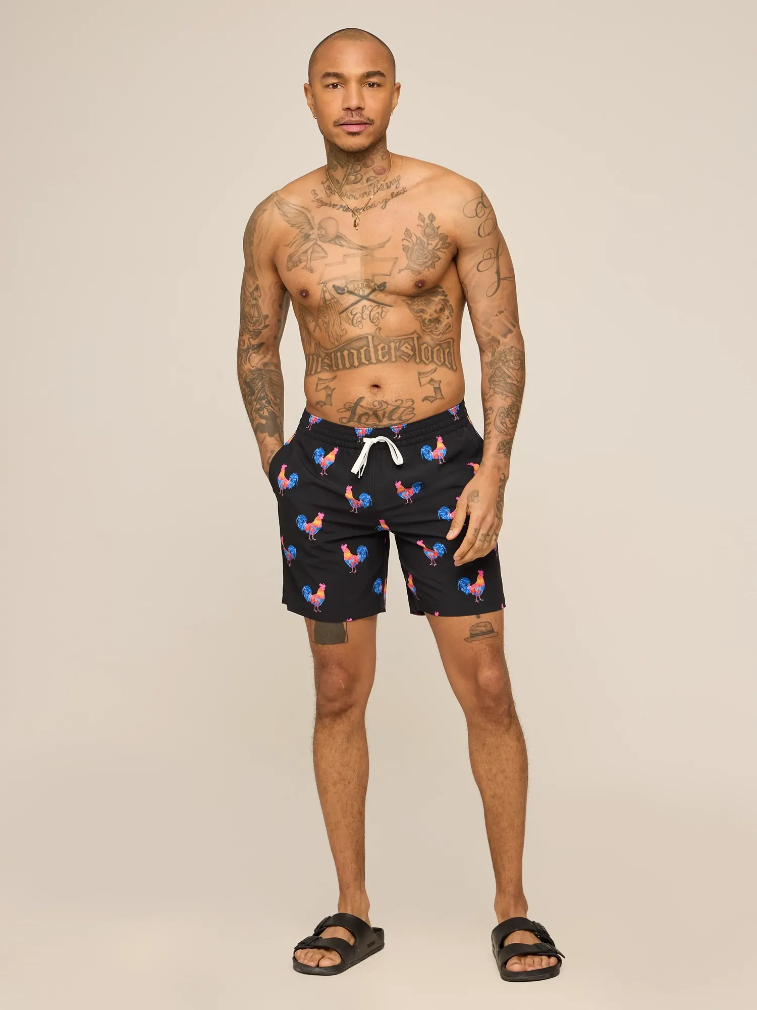 The Cockadoodle Doozies 7" (Classic Lined Swim Trunk)
